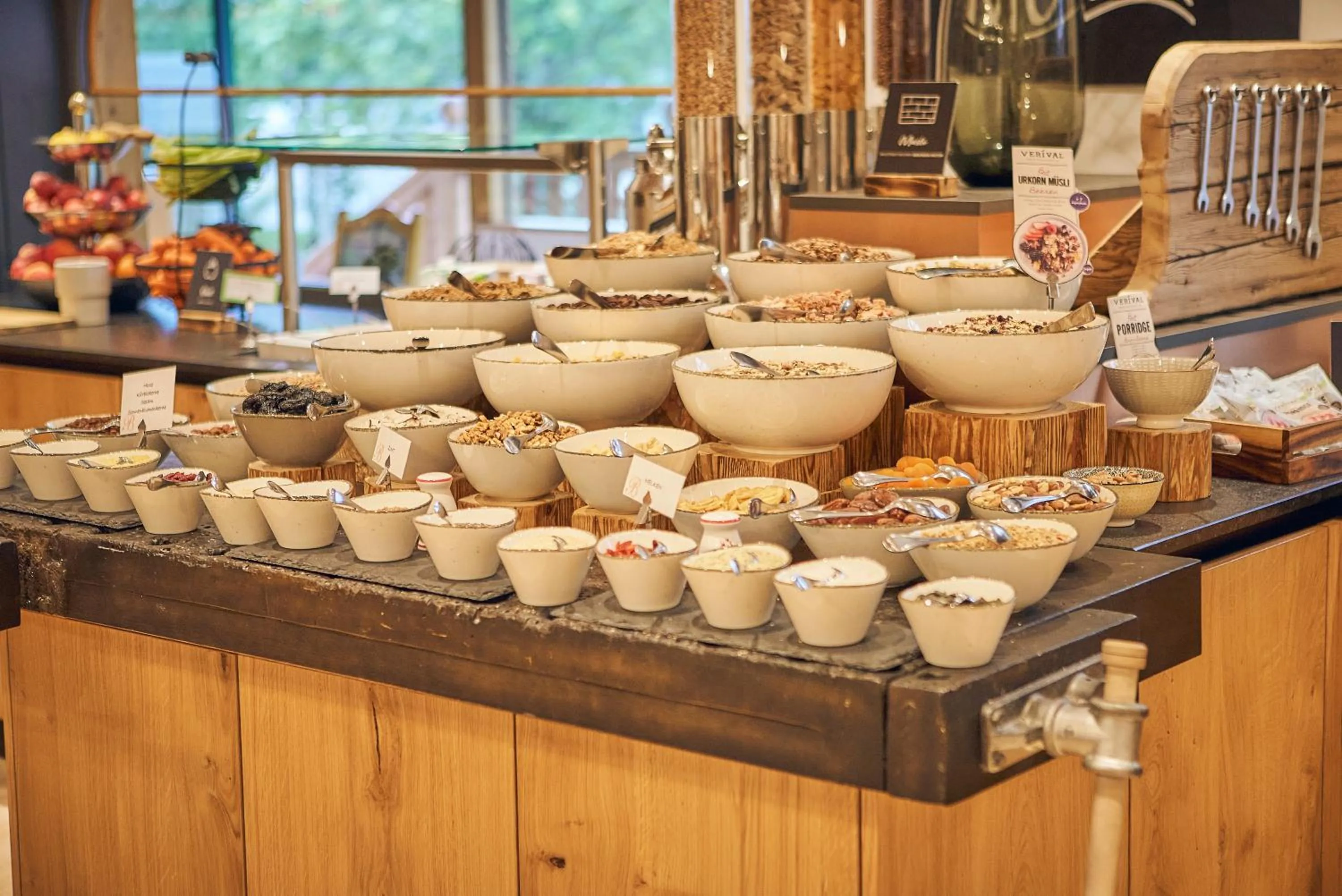 Buffet breakfast in Hotel Barbarahof Saalbach