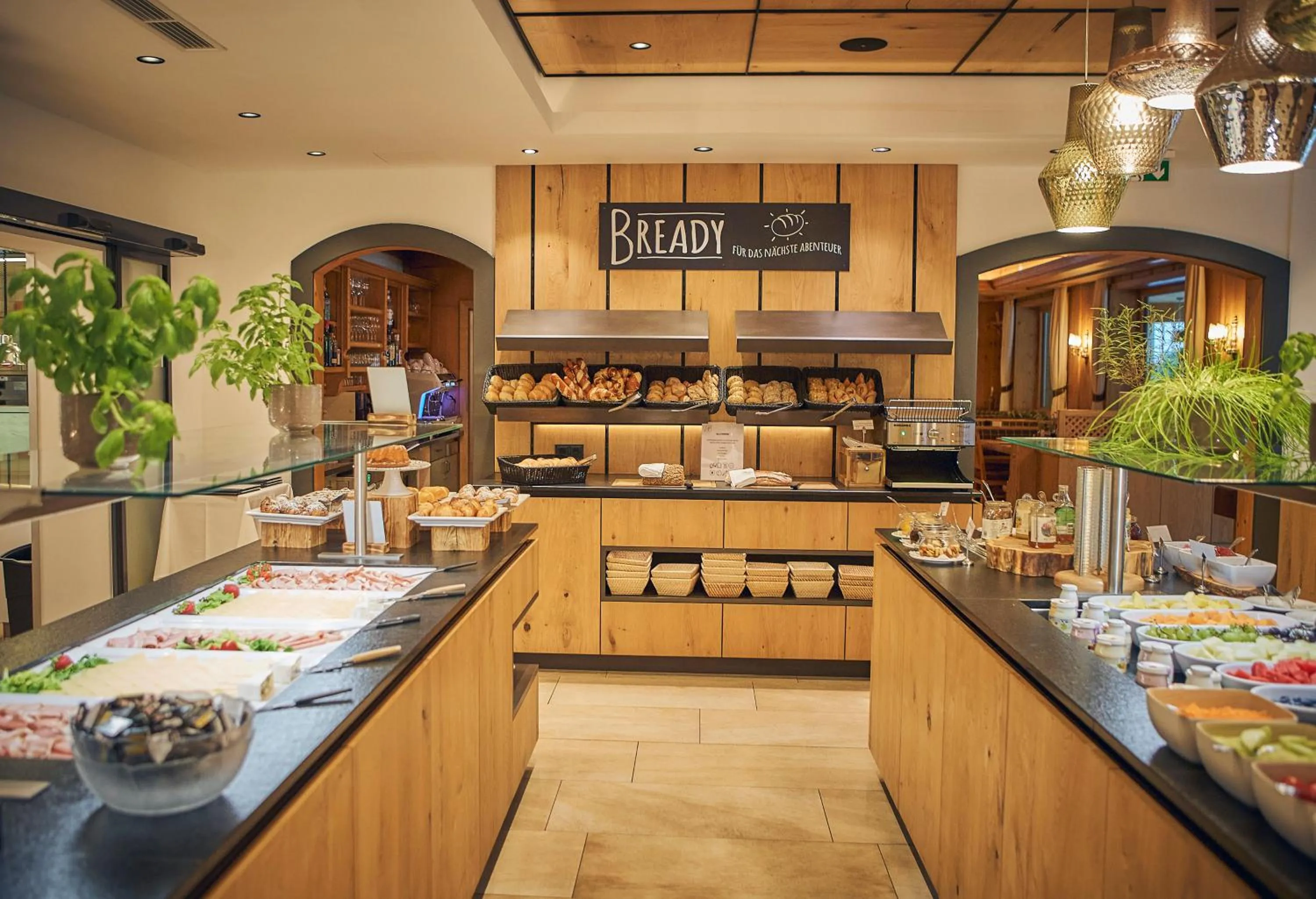 Buffet breakfast in Hotel Barbarahof Saalbach