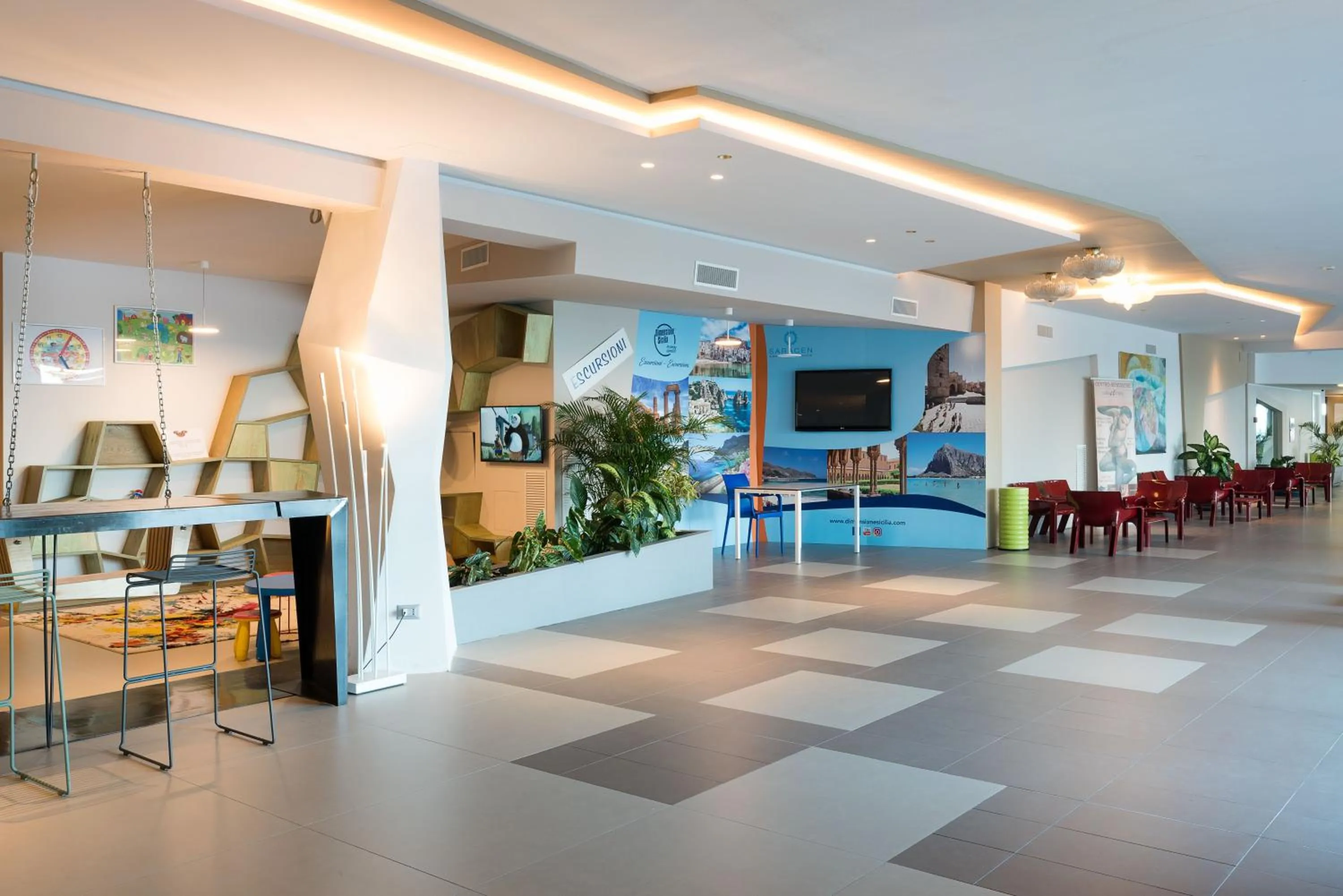 Seating area in Saracen Sands Hotel & Congress Centre - Palermo