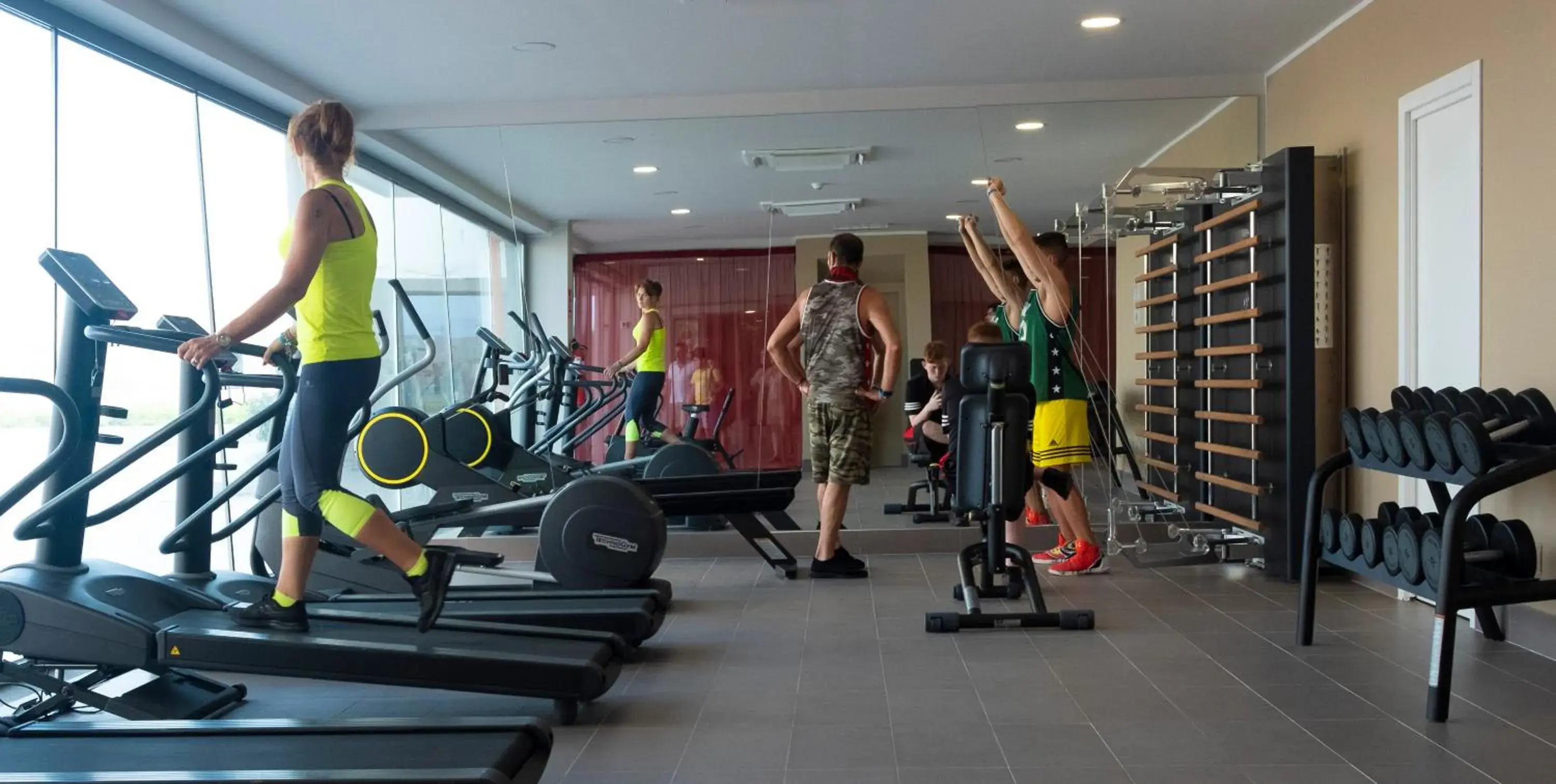 Fitness centre/facilities in Saracen Sands Hotel & Congress Centre - Palermo Fitness centre/facilities in Saracen Sands Hotel & Congress Centre - Palermo