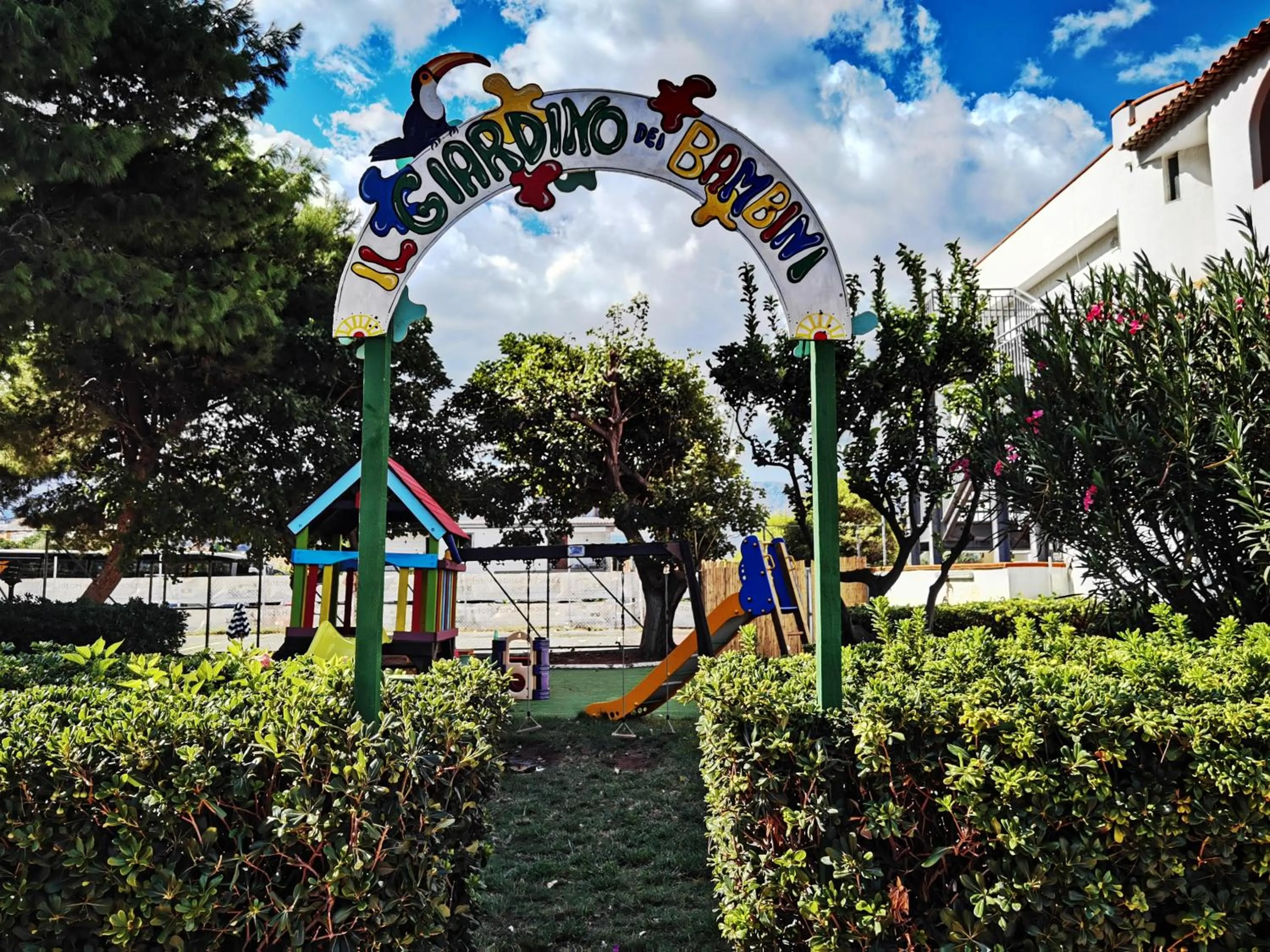 Children play ground in Saracen Sands Hotel & Congress Centre - Palermo