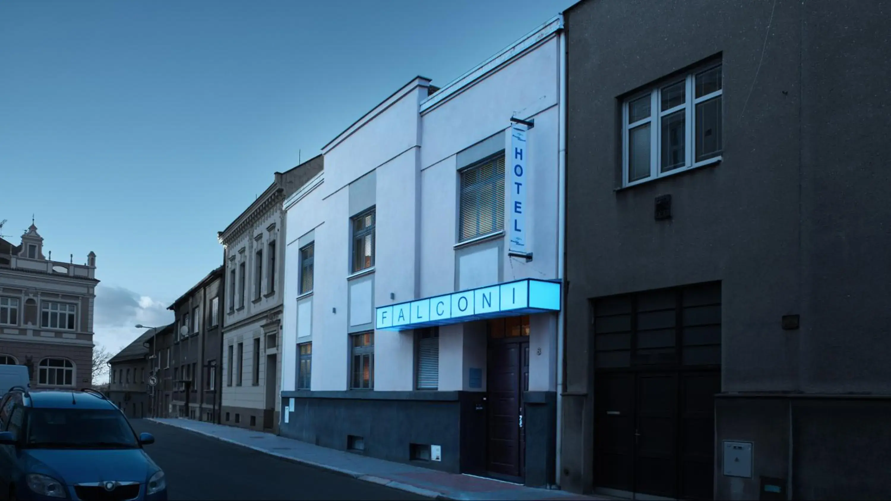 Property building in Pension Falconi Property building in Pension Falconi