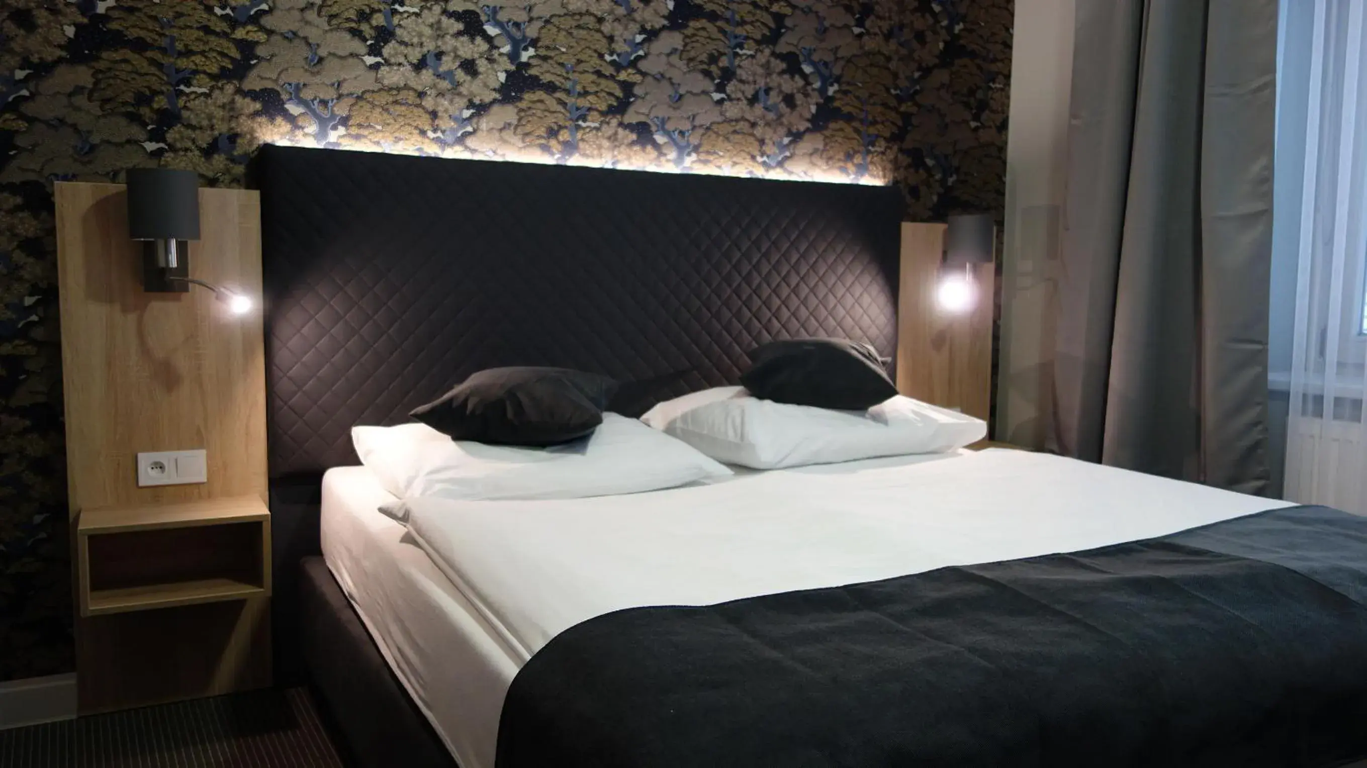 Bed in Pension Falconi Bed in Pension Falconi