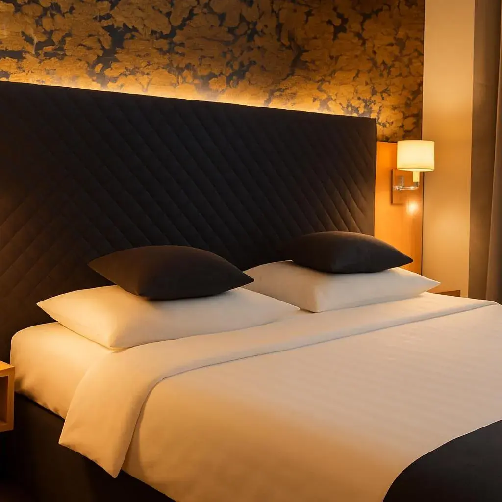 Bed in Pension Falconi Bed in Pension Falconi