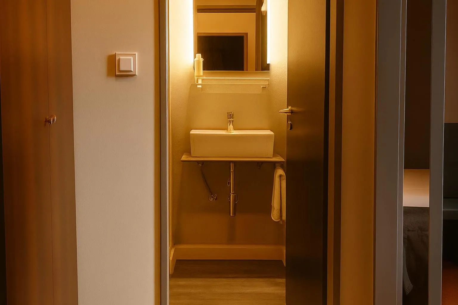 Bathroom in Pension Falconi