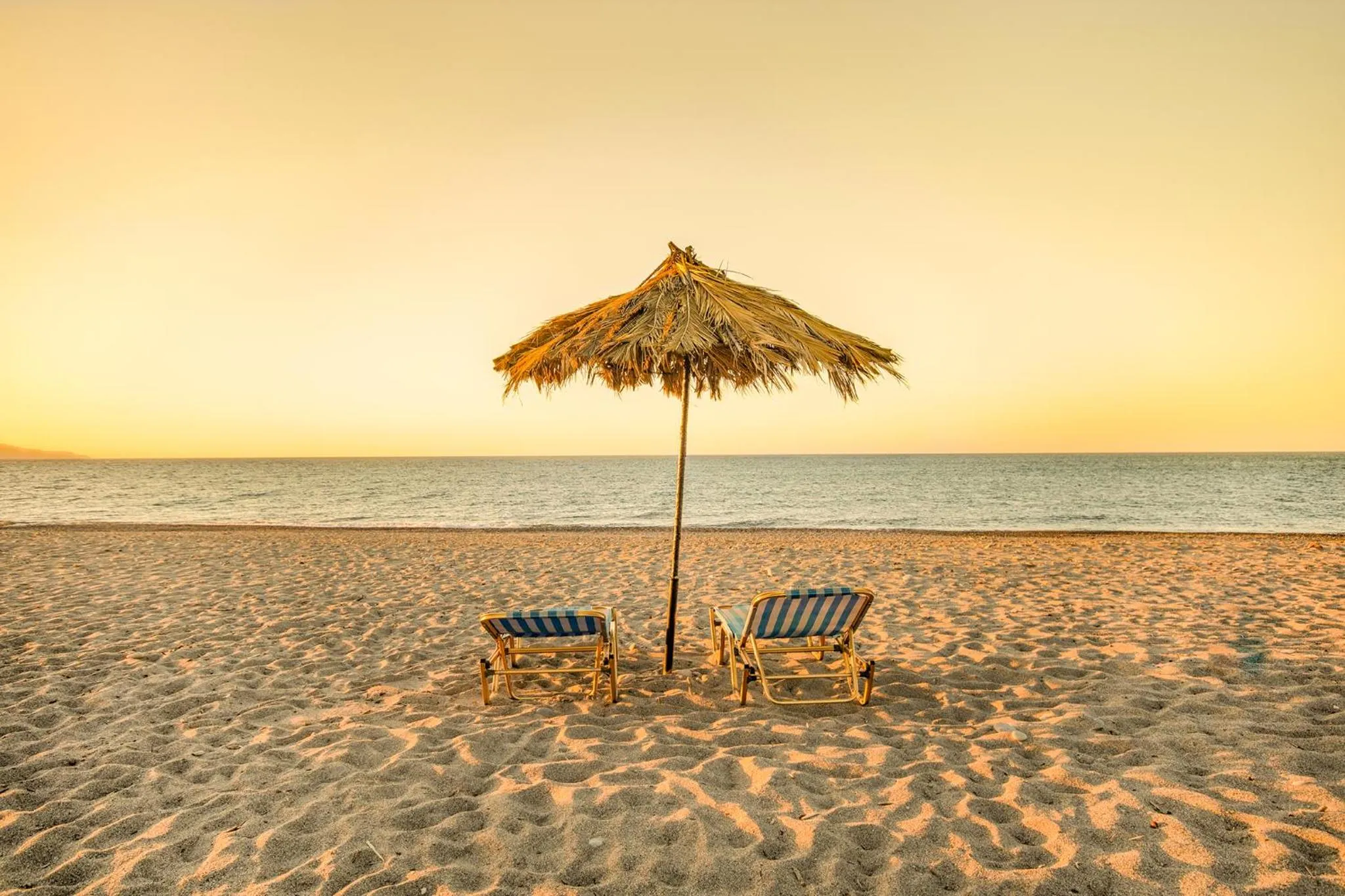 Beach in Stavros Villas&Apartments