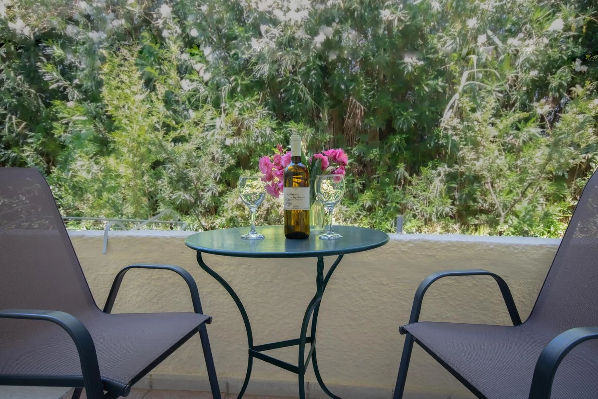 Patio in Stavros Villas&Apartments