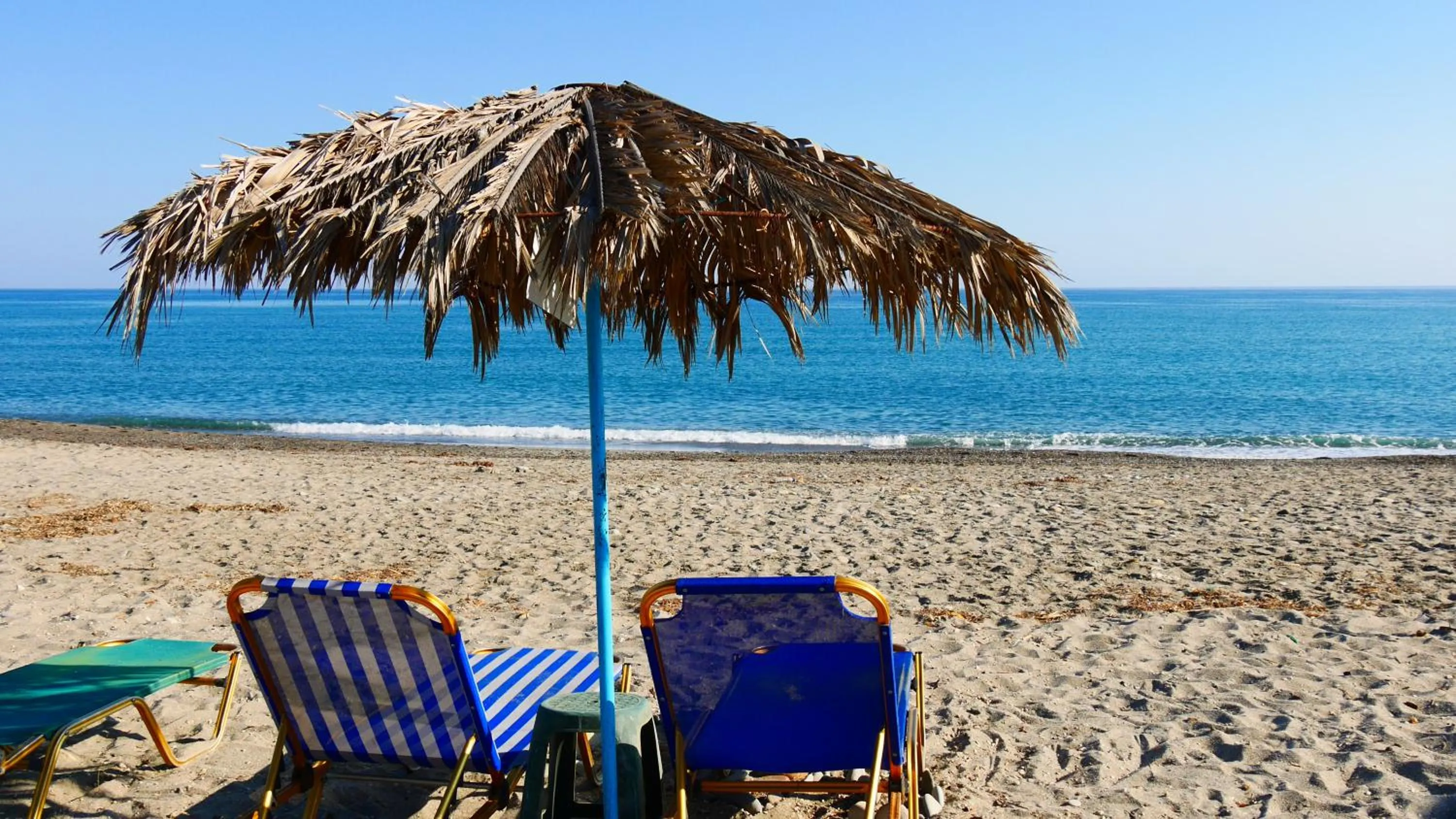 Beach in Stavros Villas&Apartments