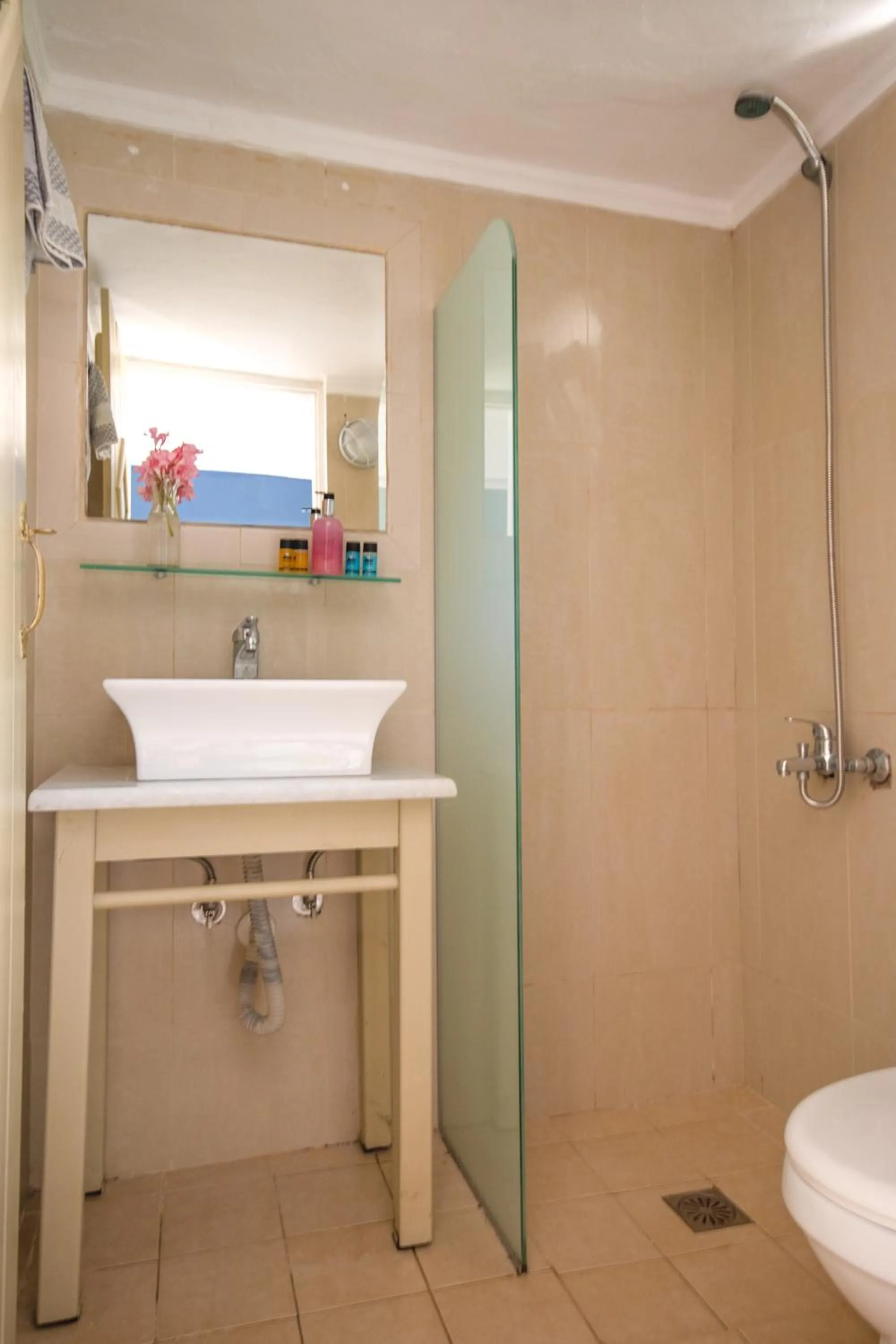 Bathroom in Stavros Villas&Apartments