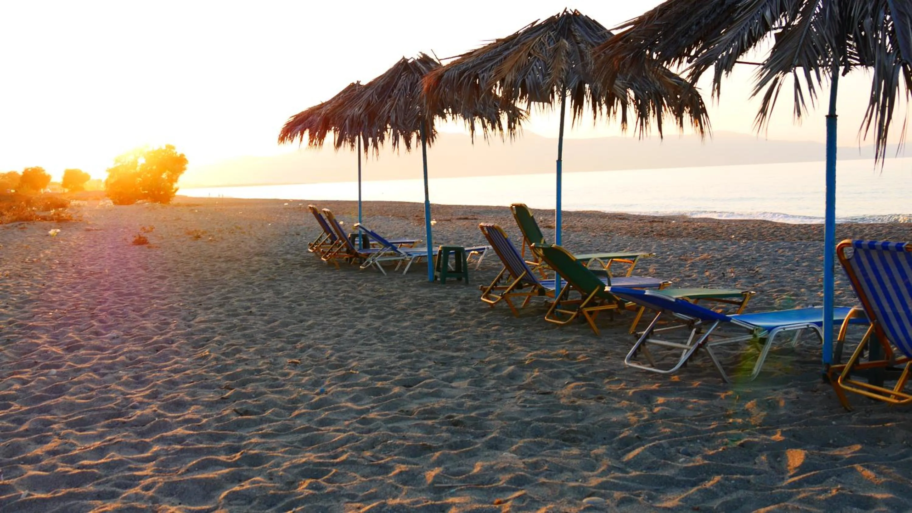 Beach in Stavros Villas&Apartments