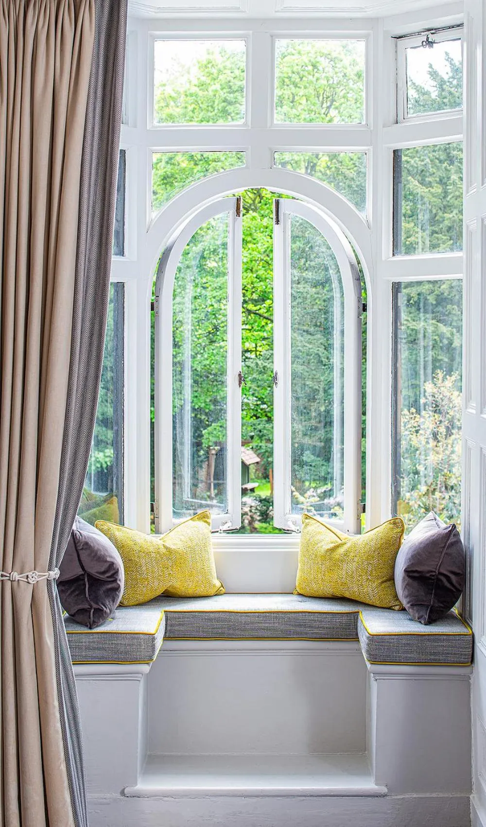 Seating area in Jesmond Dene House