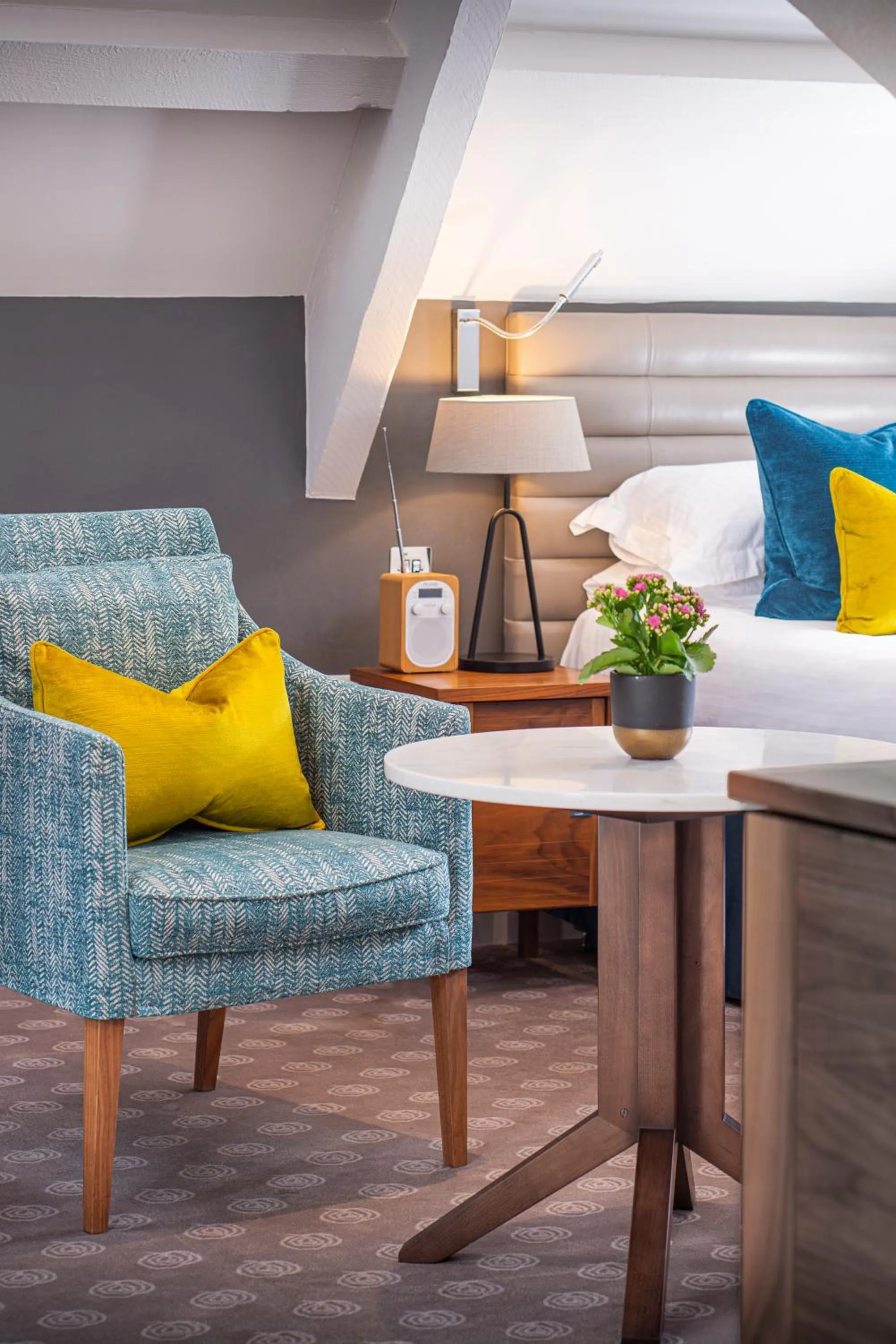 Seating area in Jesmond Dene House