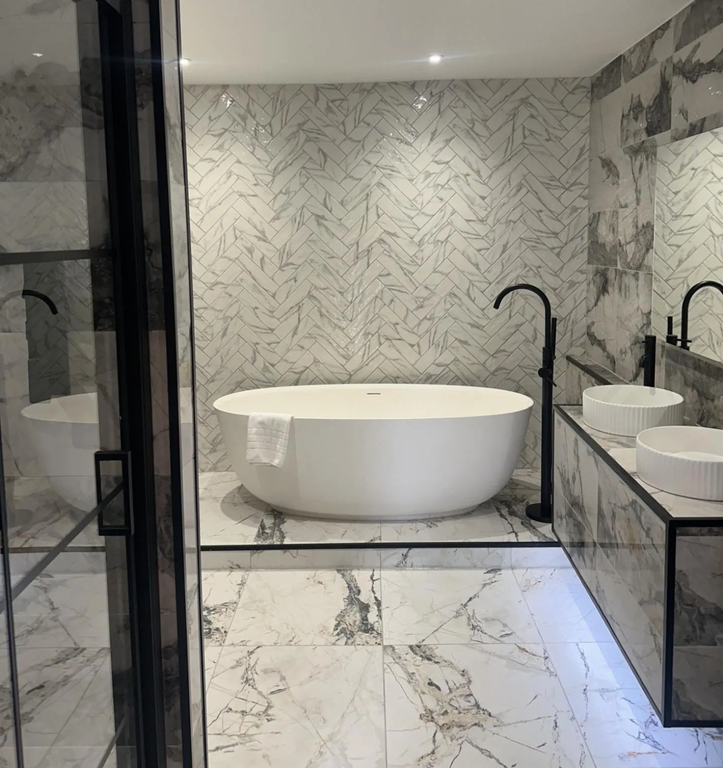 Shower in Jesmond Dene House