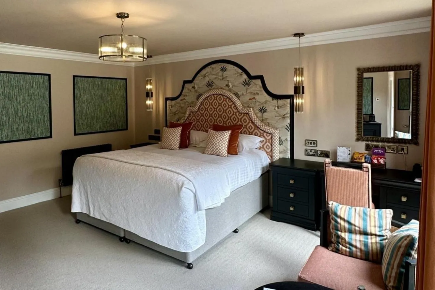 Bed in Jesmond Dene House