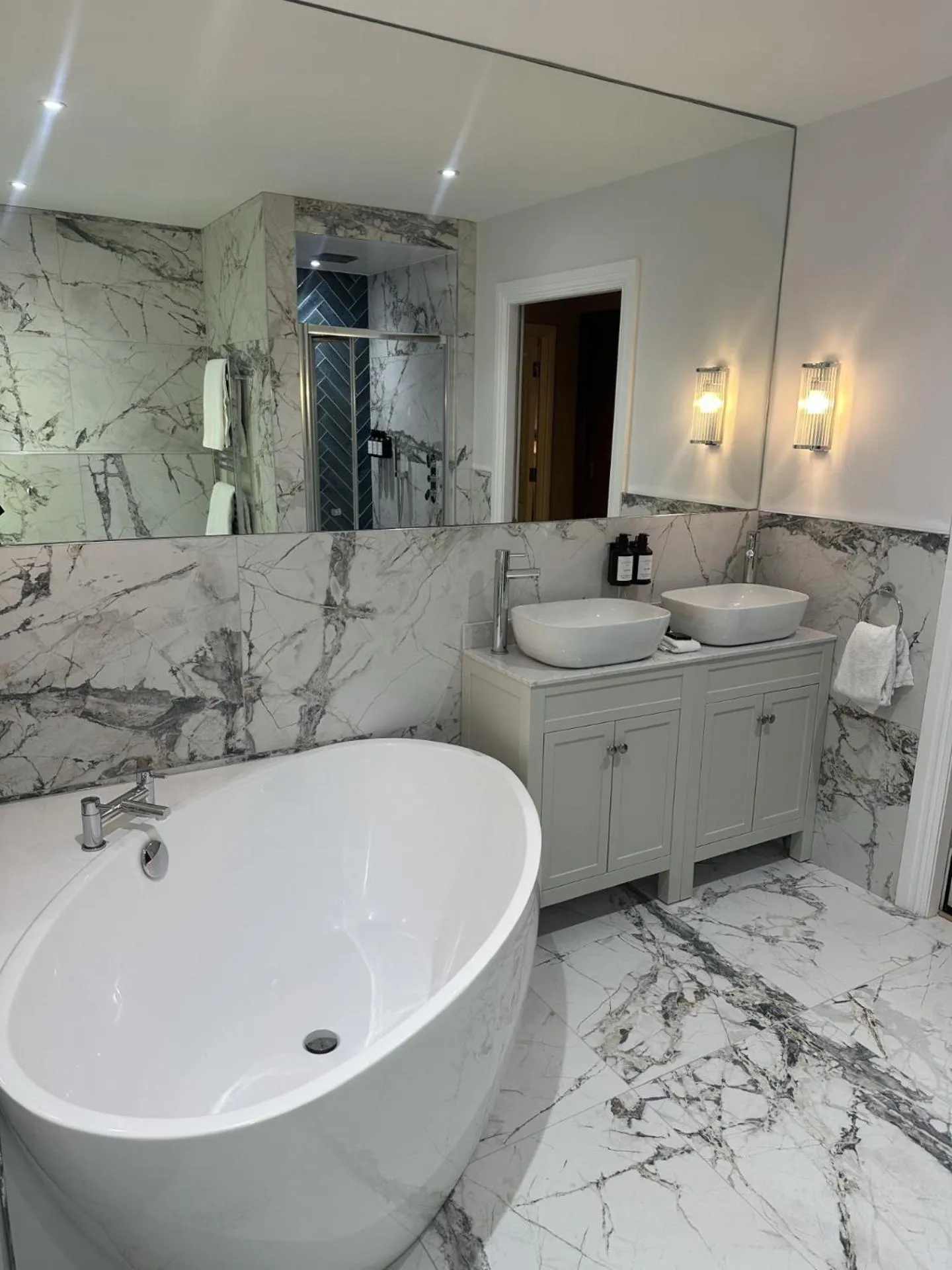 Bathroom in Jesmond Dene House