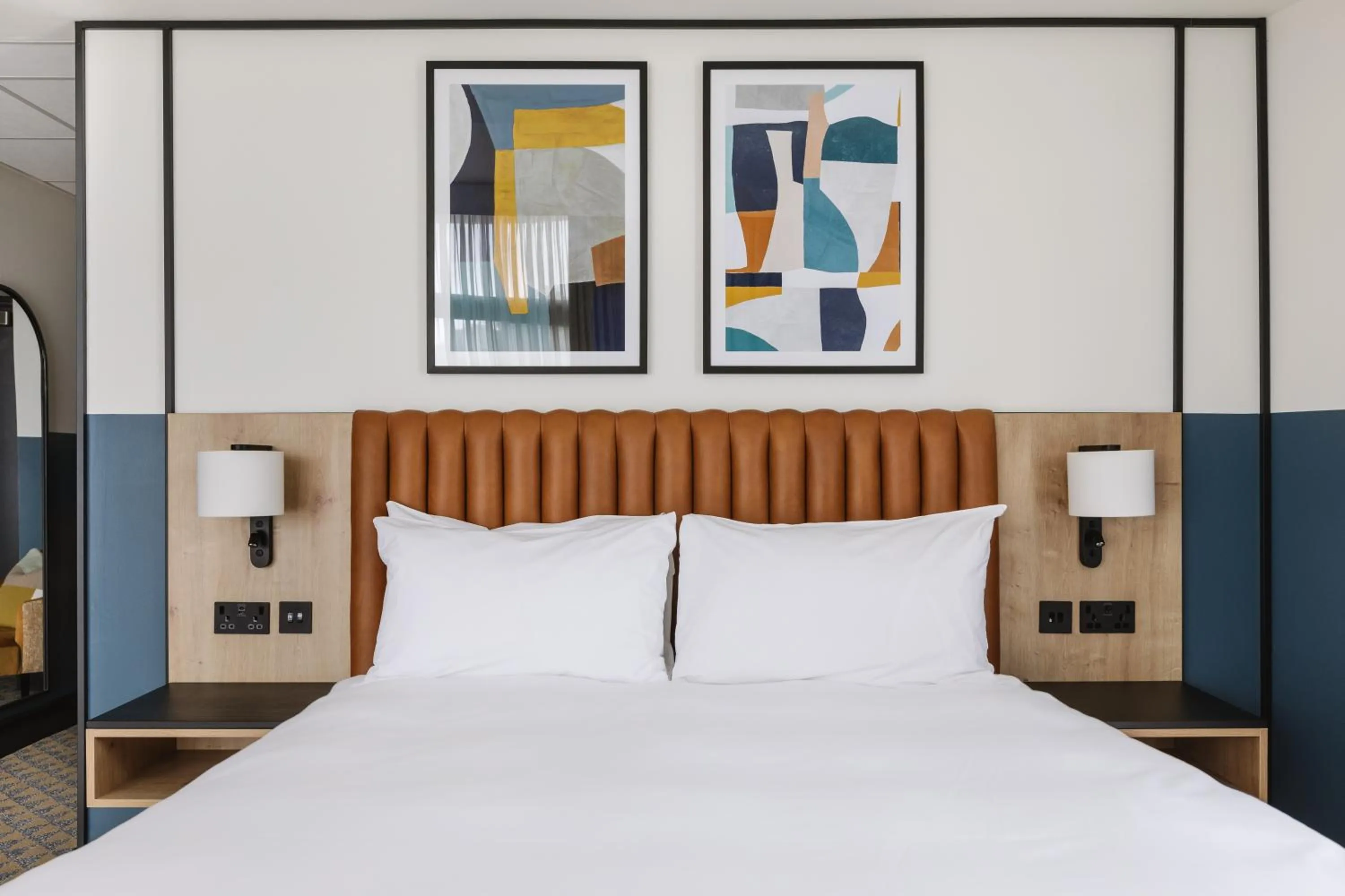 Bed in Radisson Blu Hotel Belfast