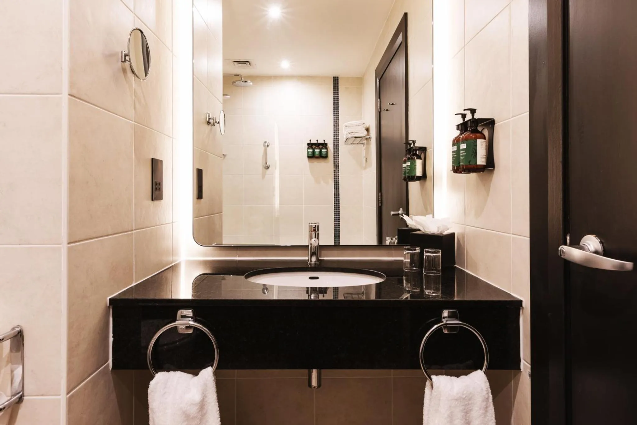 Bathroom in voco Belfast by IHG