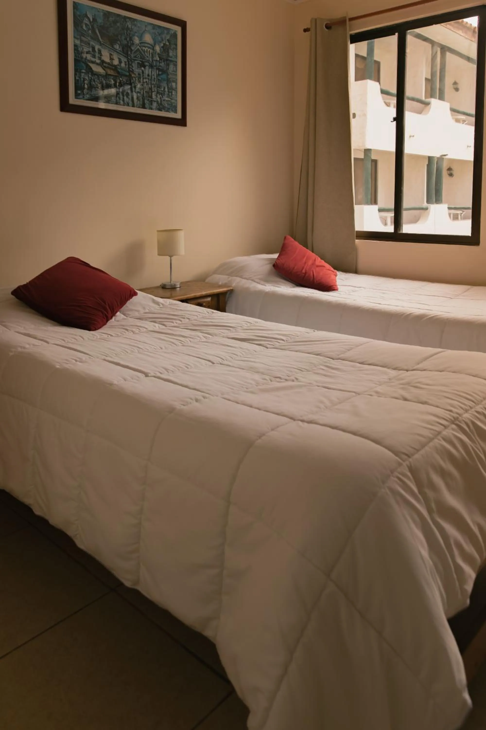 Bed in Apart Hotel Sendero del Sol