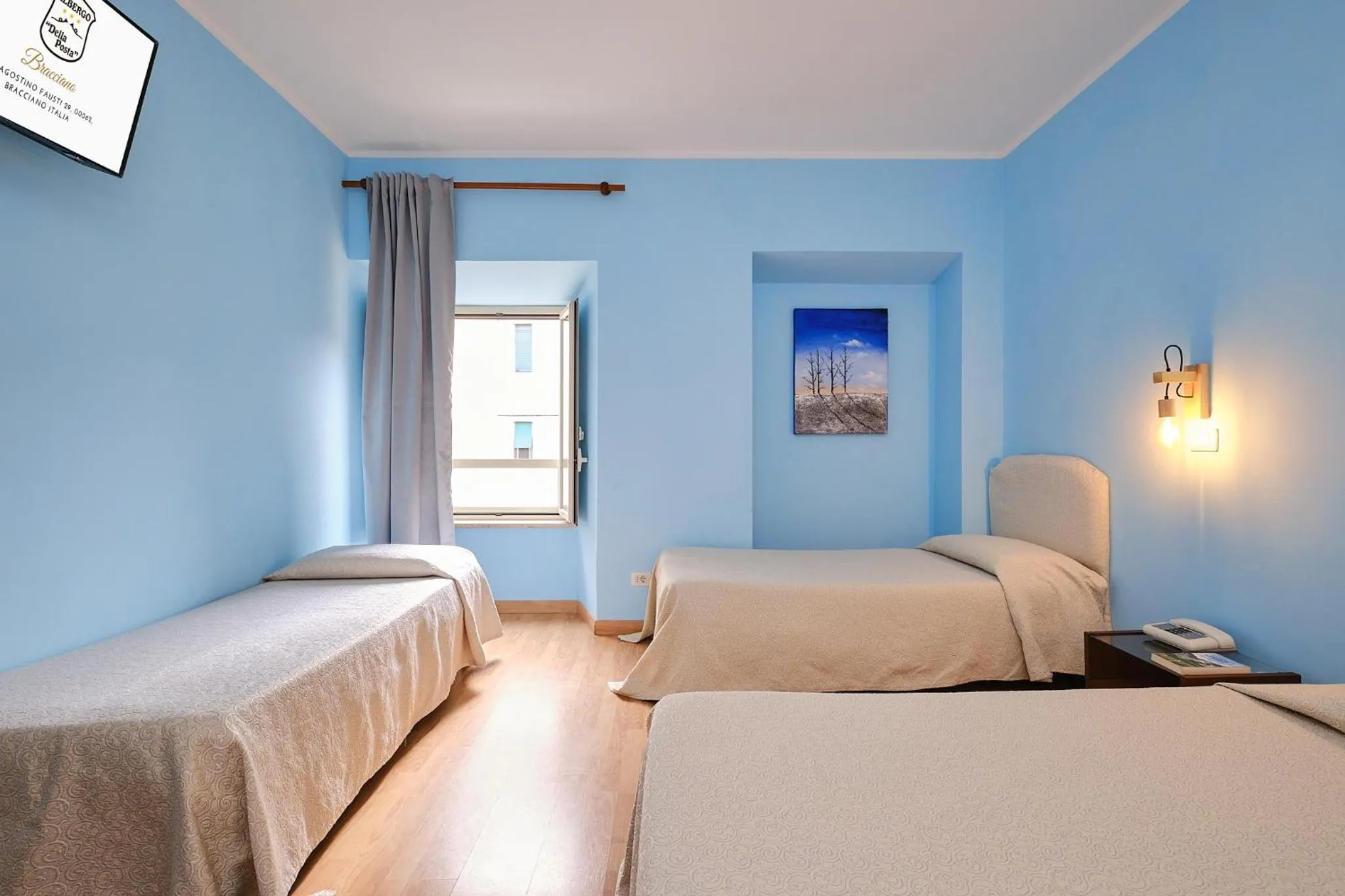 Bed in Albergo Della Posta