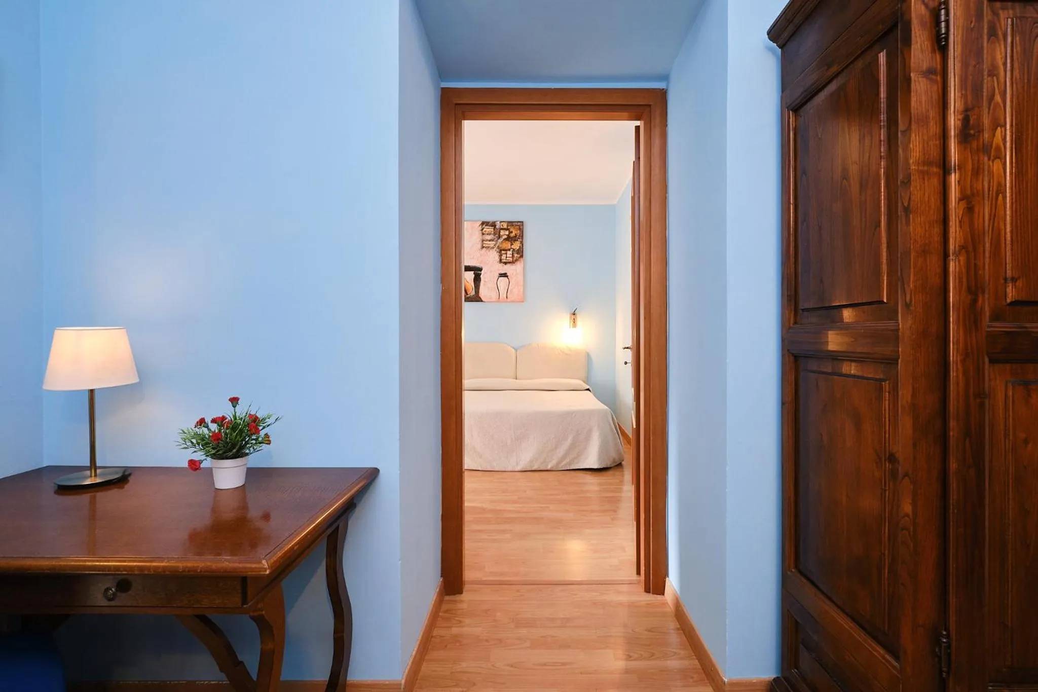 Bedroom, Bed in Albergo Della Posta