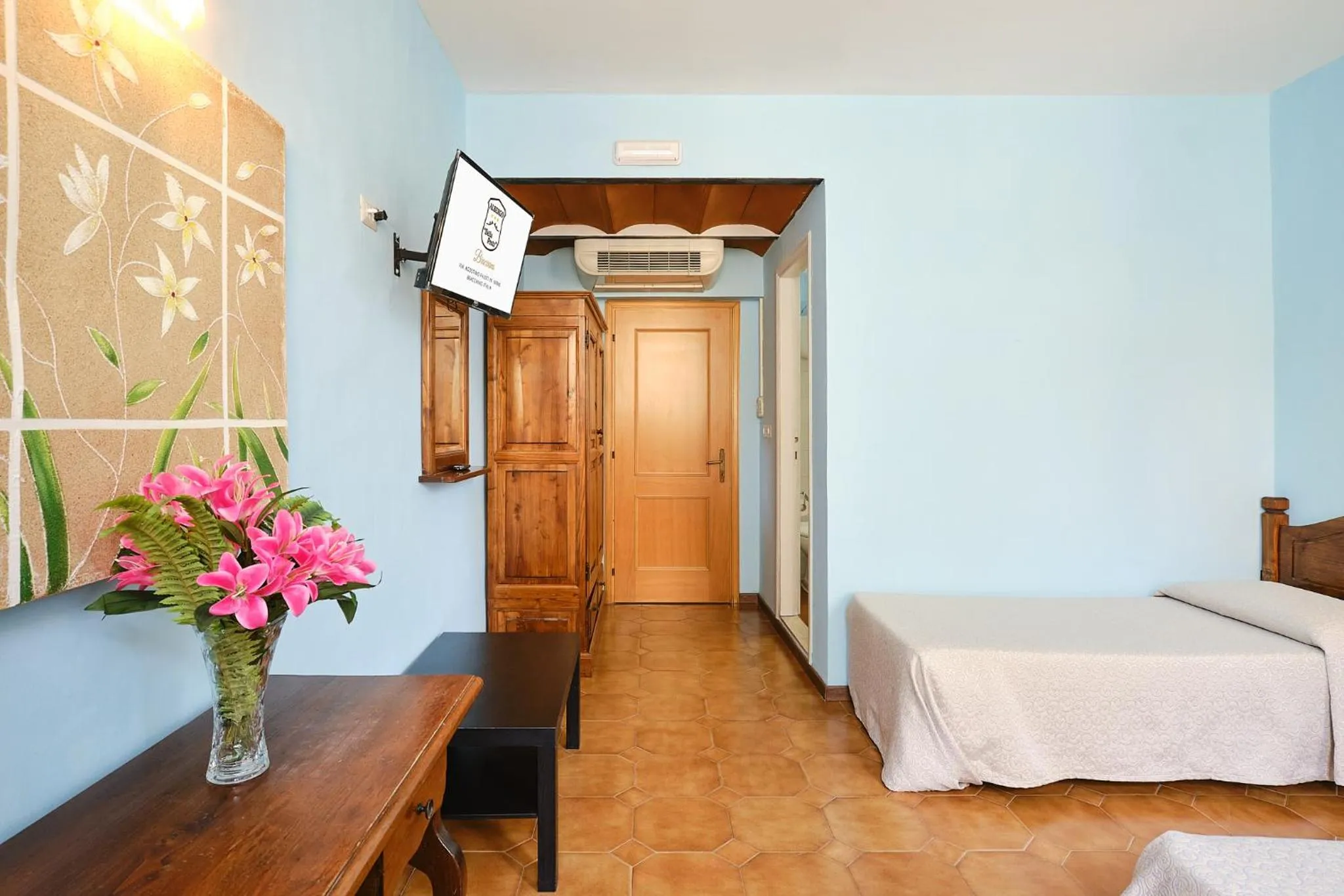 Bed in Albergo Della Posta