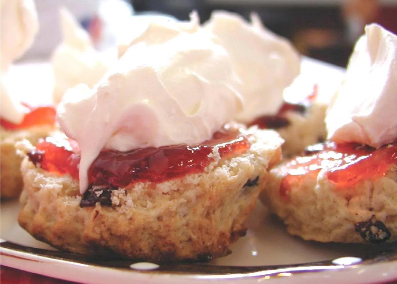 Food close-up in Ty Newydd Country Hotel