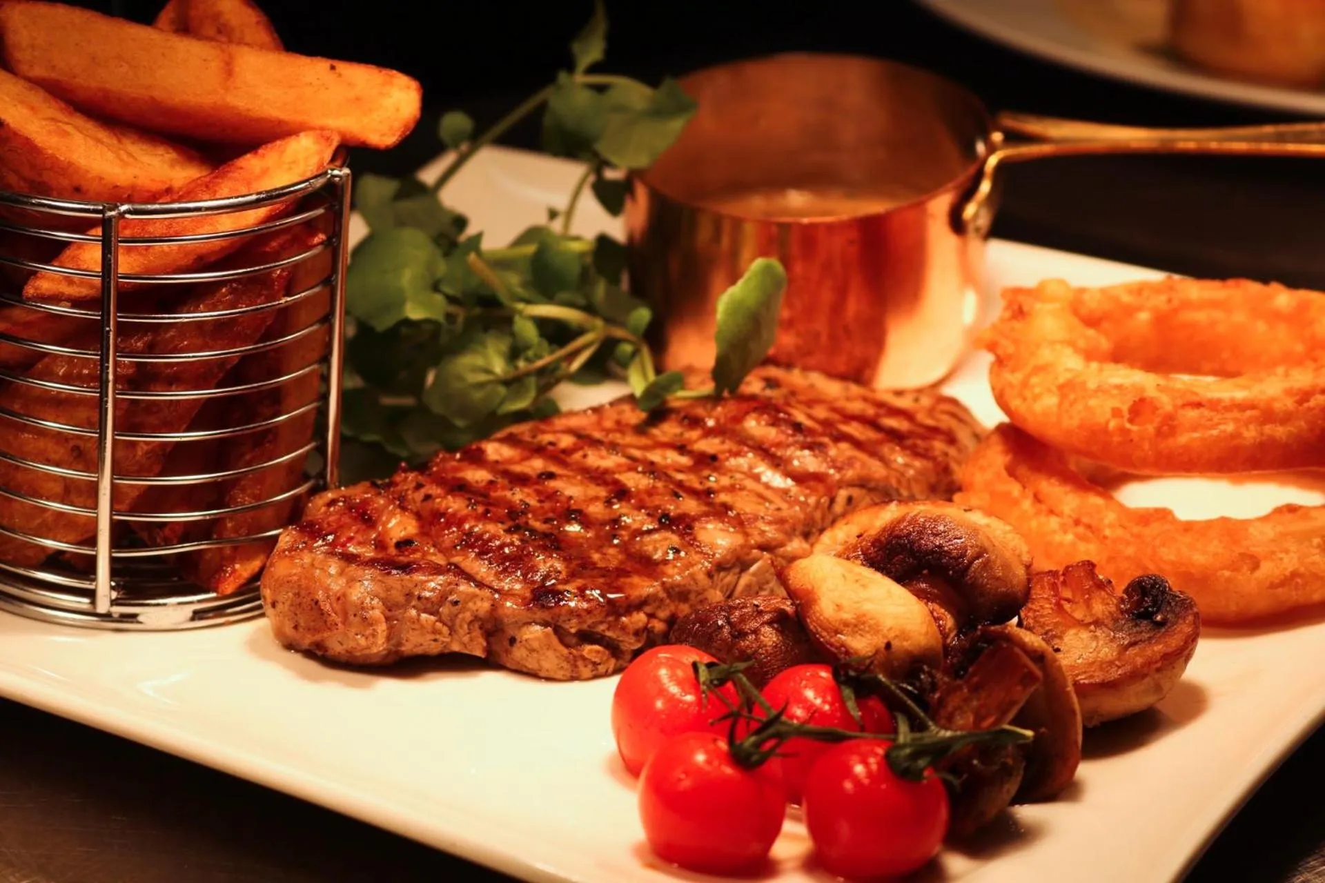 Food close-up in Ardennan House Hotel