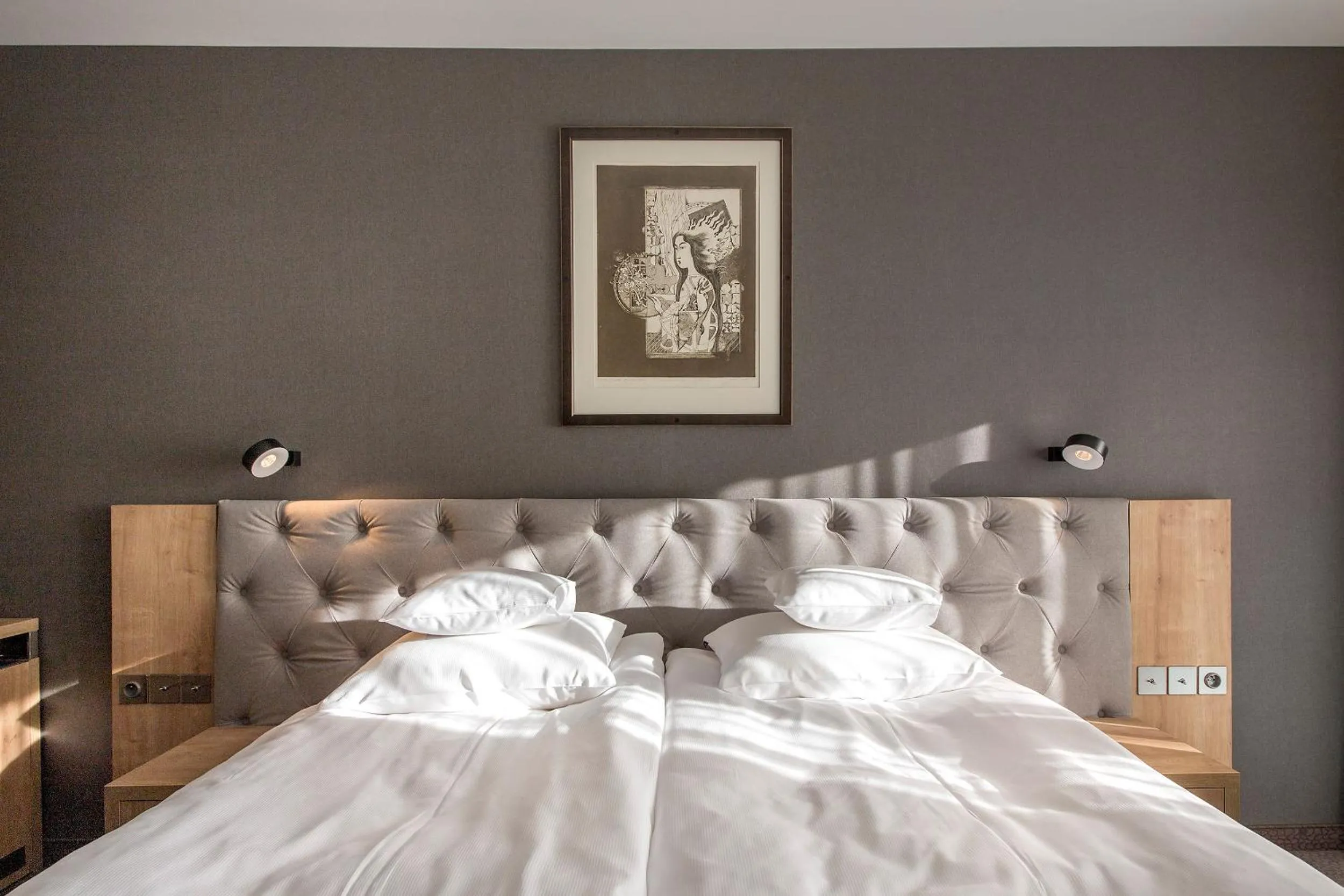 Bed in Hotel HARNAŚ dla dorosłych z widokiem na Tatry - Adults only