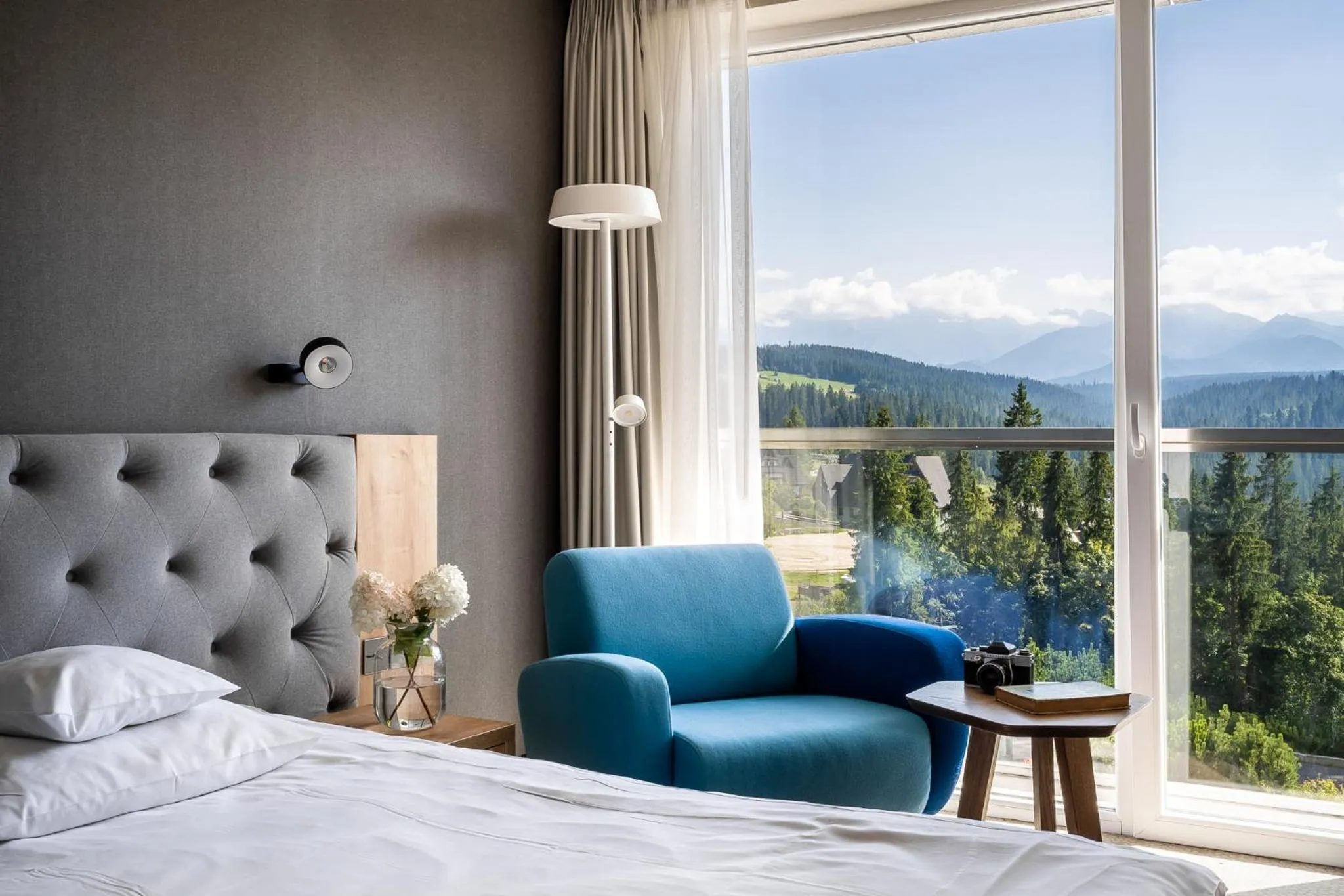 Bed in Hotel HARNAŚ dla dorosłych z widokiem na Tatry - Adults only
