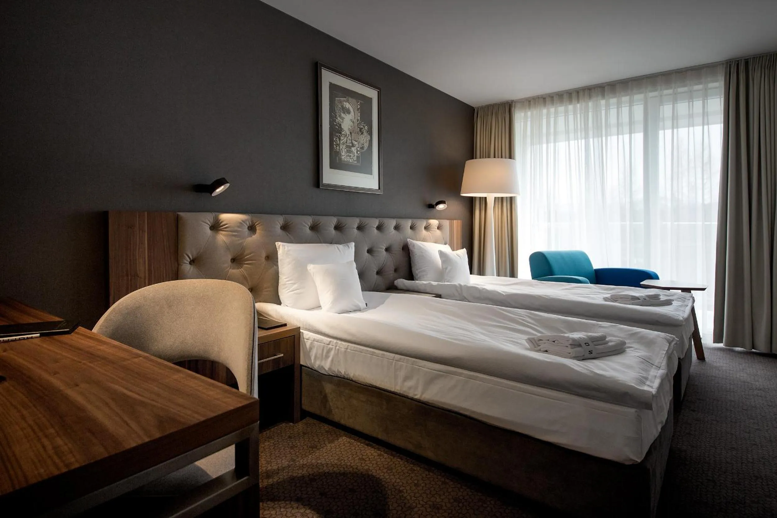 Bed in Hotel HARNAŚ dla dorosłych z widokiem na Tatry - Adults only