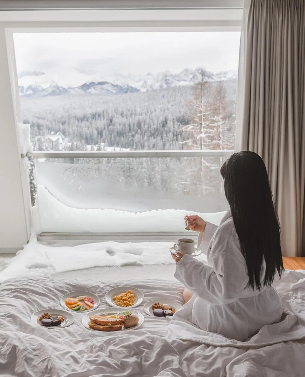 Breakfast, Bed in Hotel HARNAŚ dla dorosłych z widokiem na Tatry - Adults only