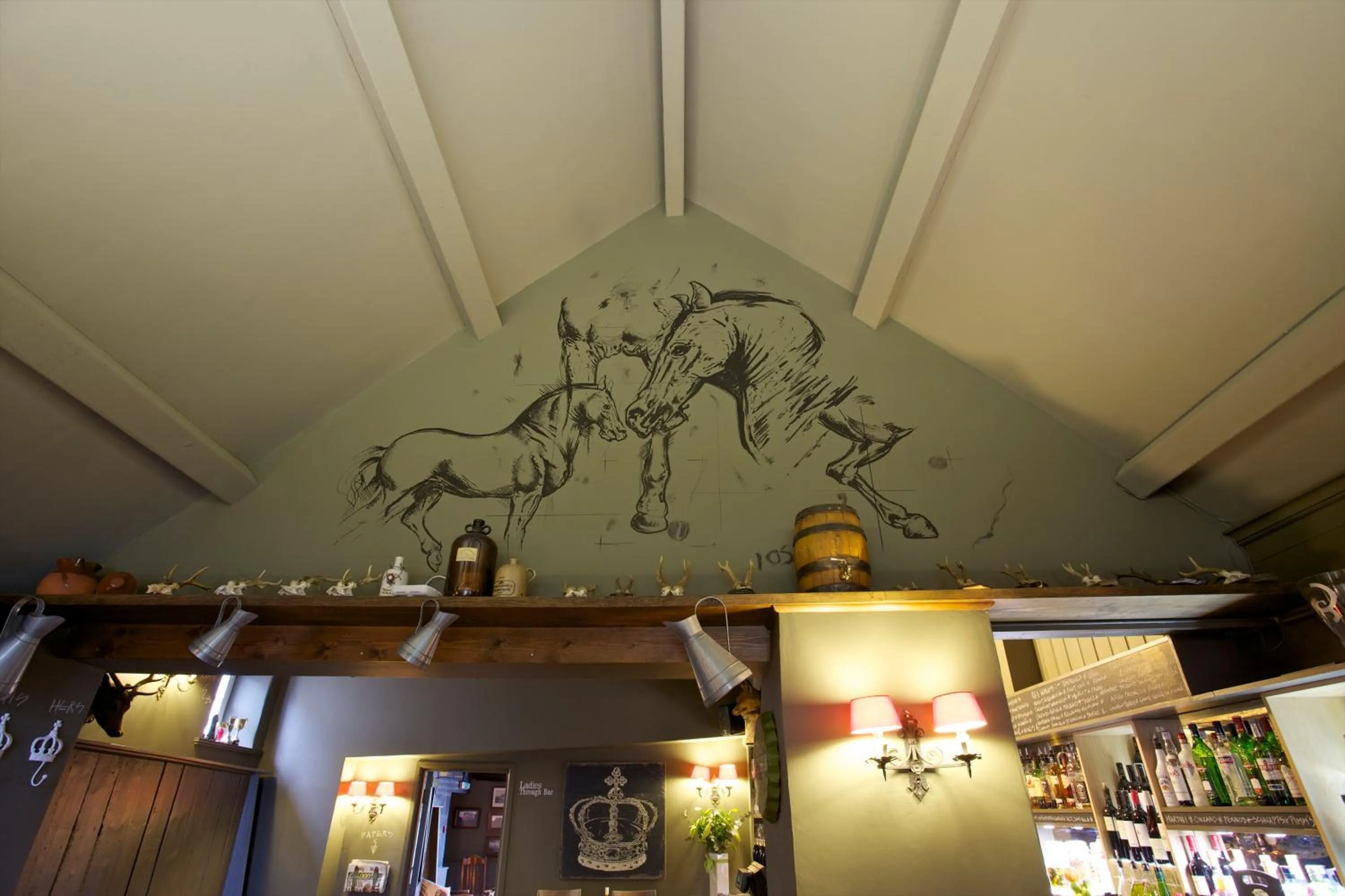 Lounge or bar in The Kings Arms