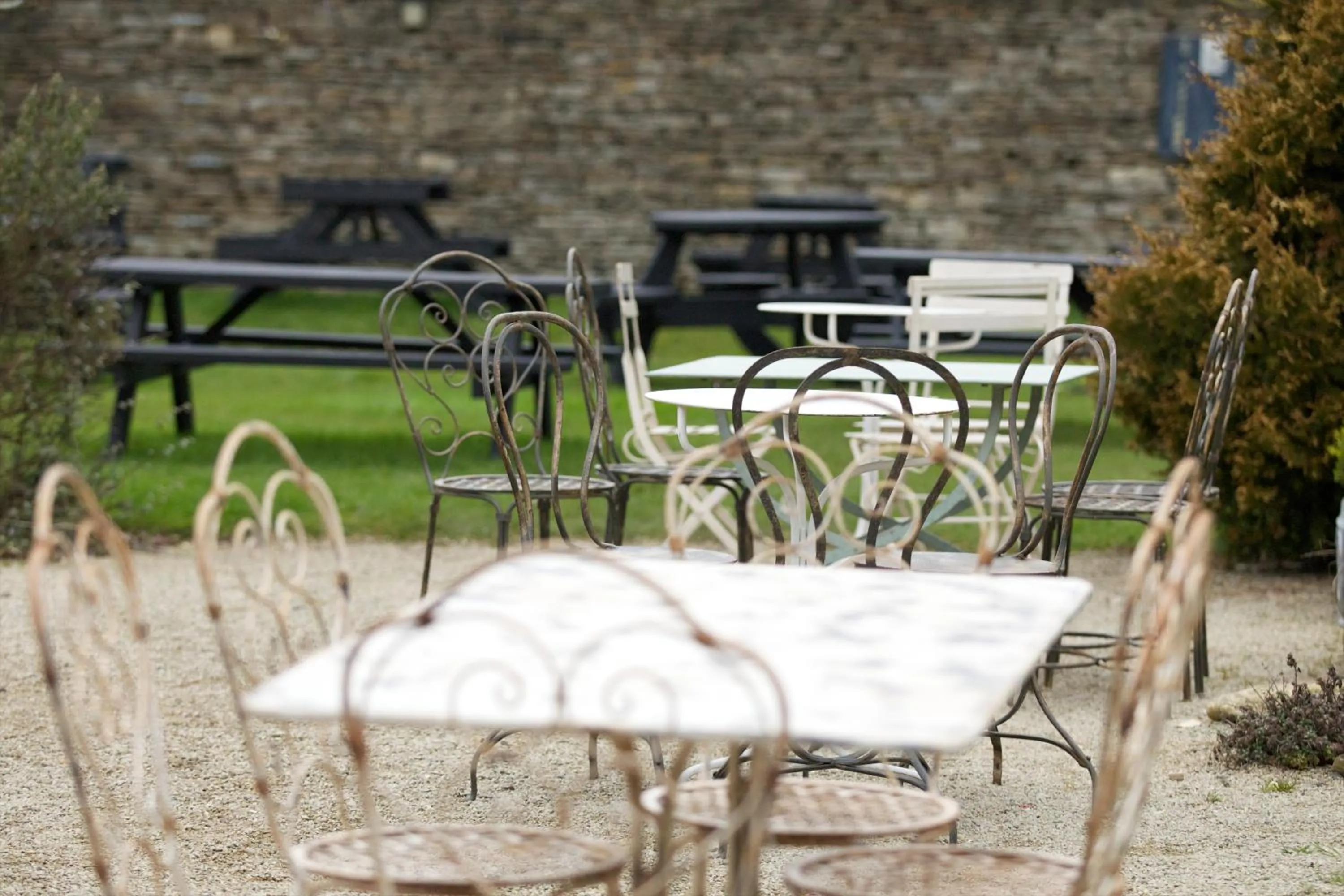 Patio in The Kings Arms