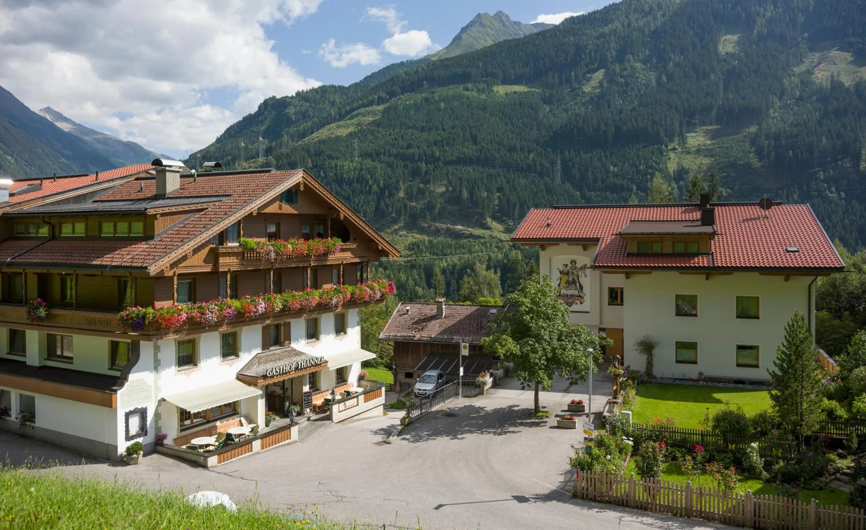 Mountain view in Gasthof Thanner