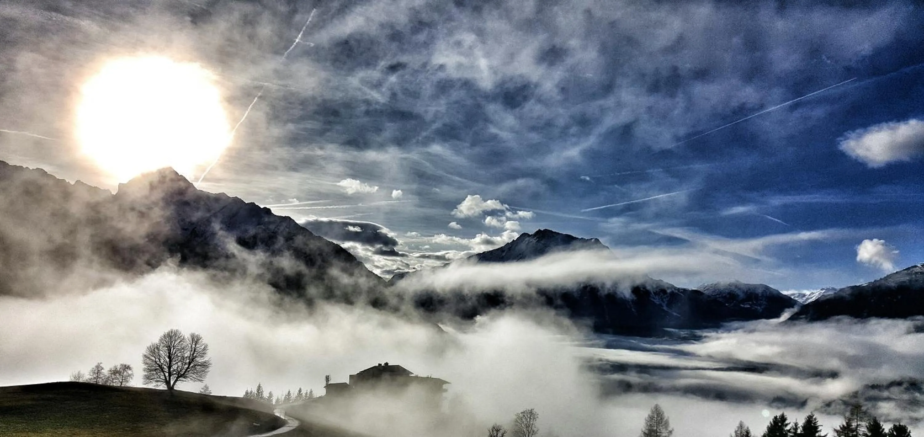 Mountain view in Gasthof Thanner