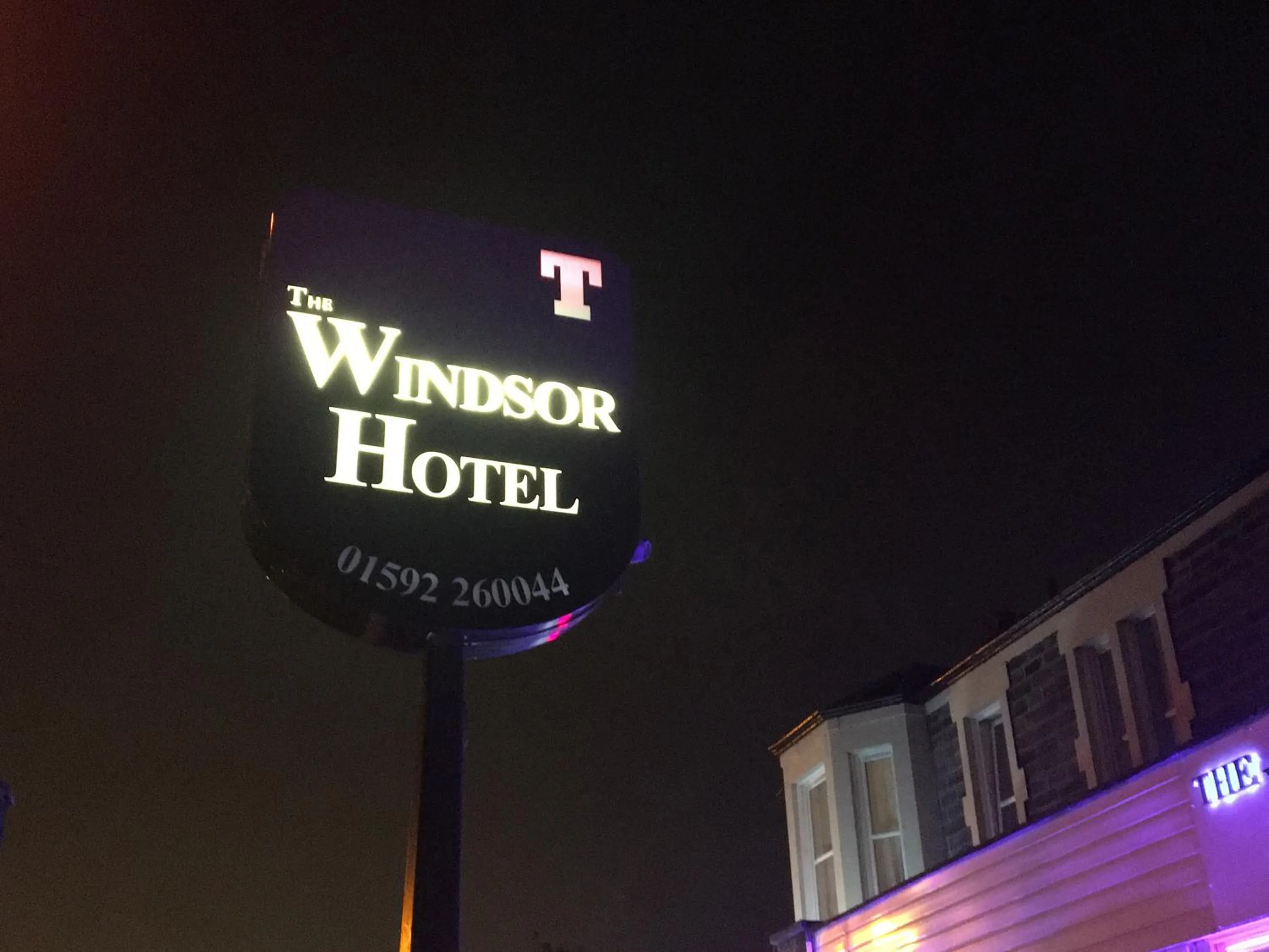 Property logo or sign in The Windsor Hotel and Bar