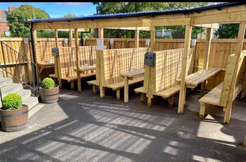 Patio in The Windsor Hotel and Bar