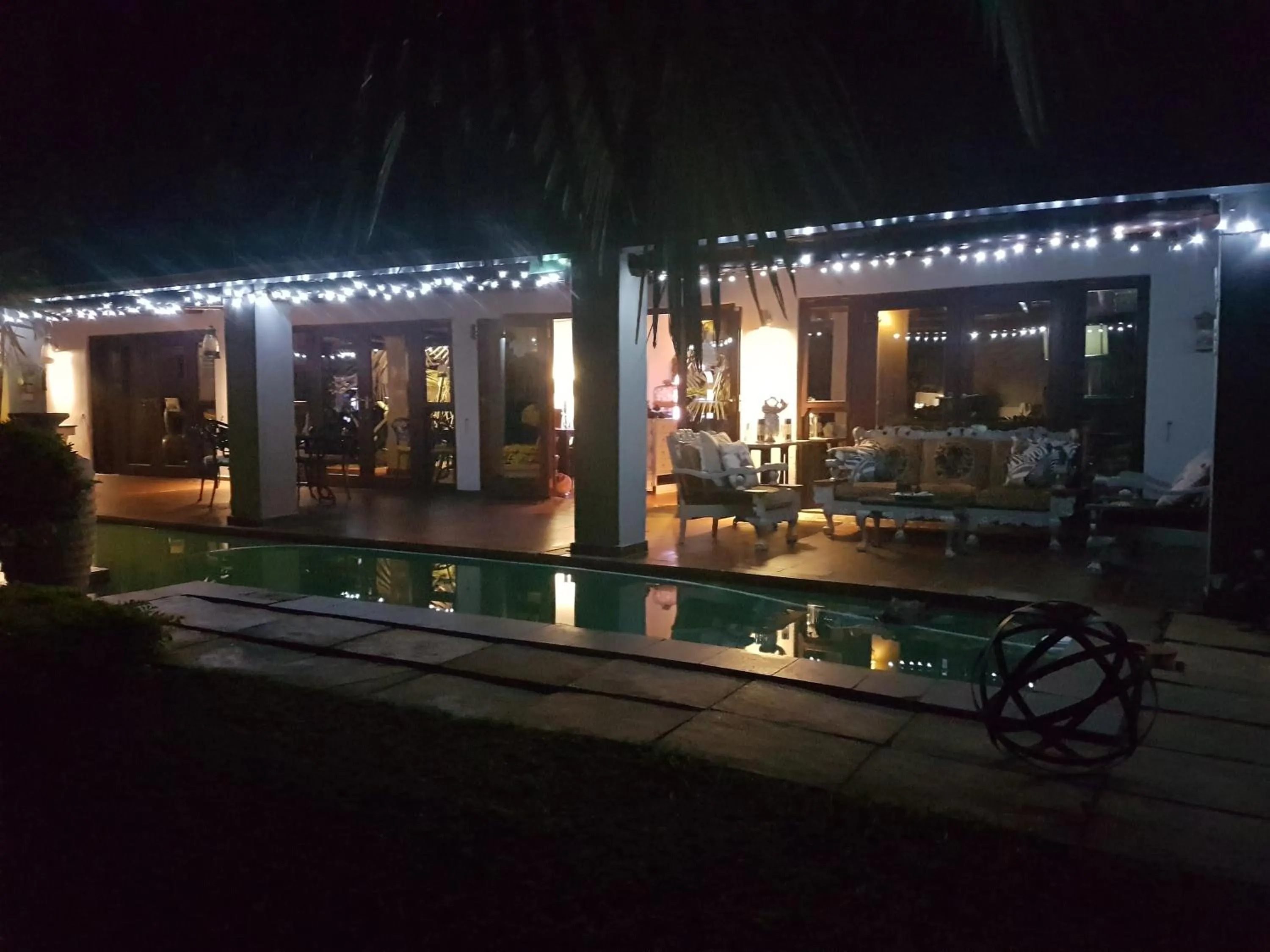 Patio in Kruger Allo B&B