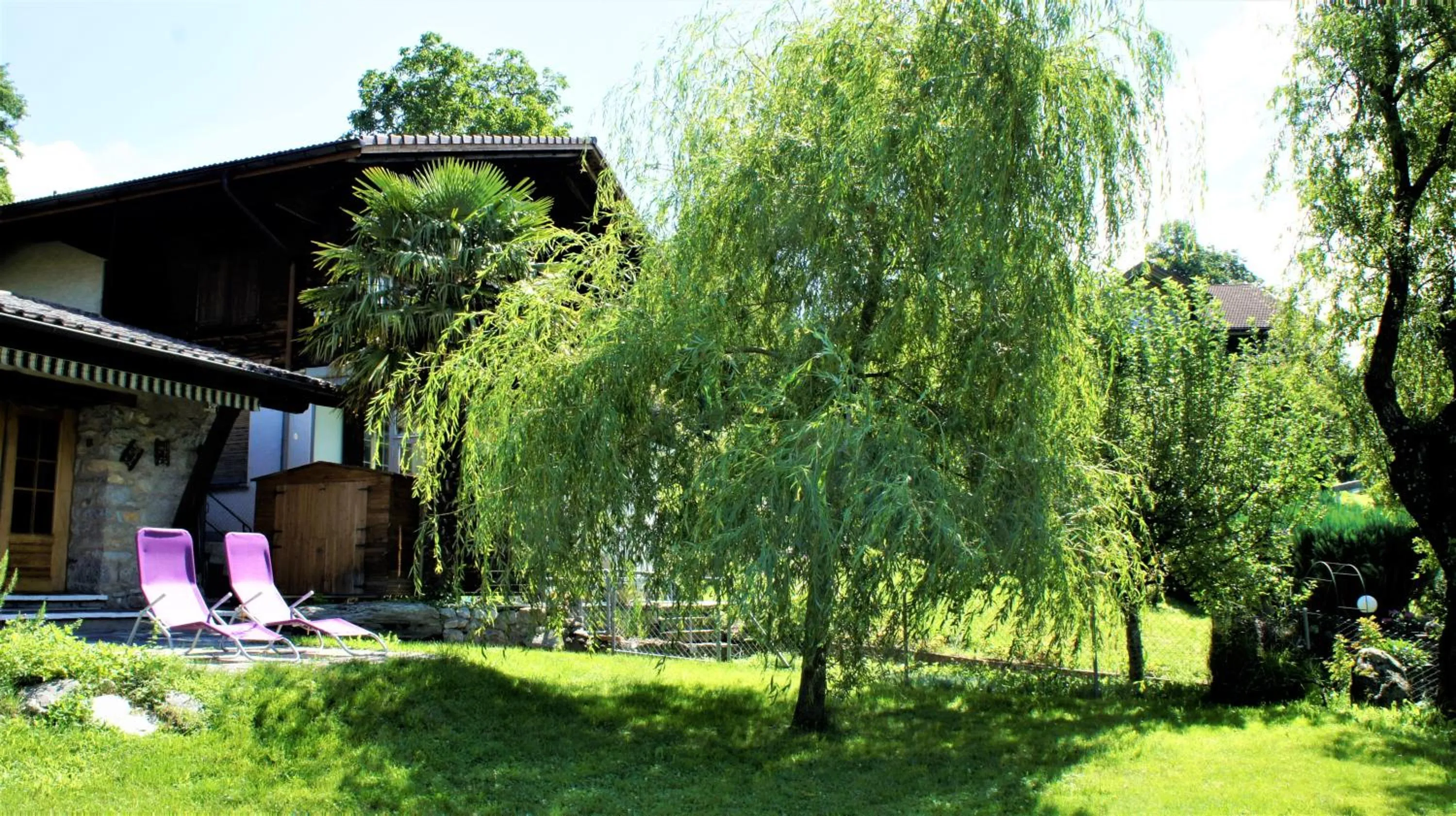 Garden in B & B Brienz