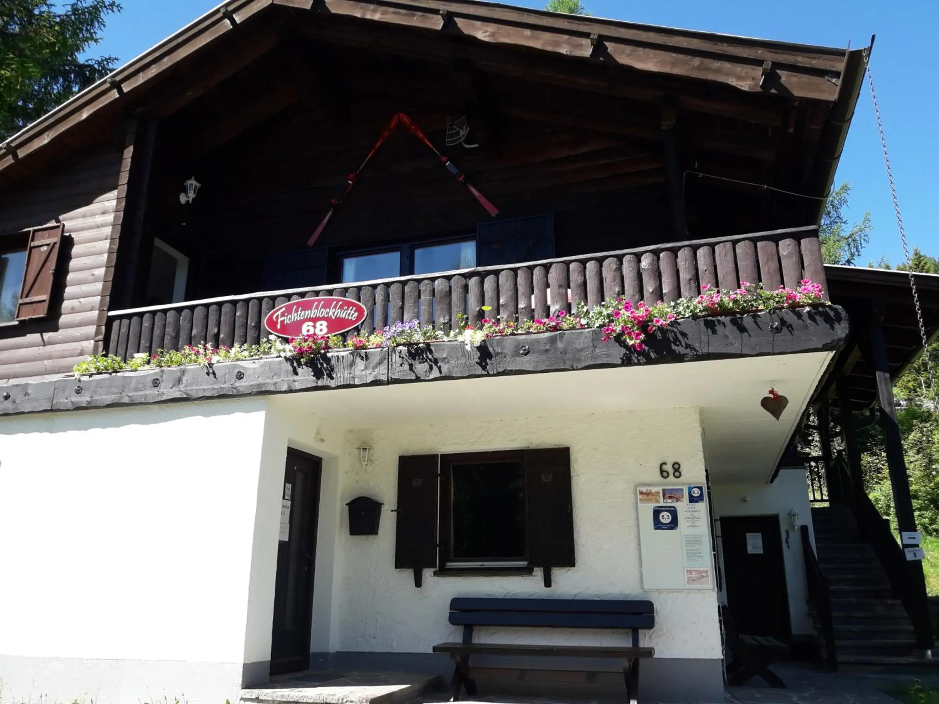 Fichtenblockhütte Fichtenblockhütte