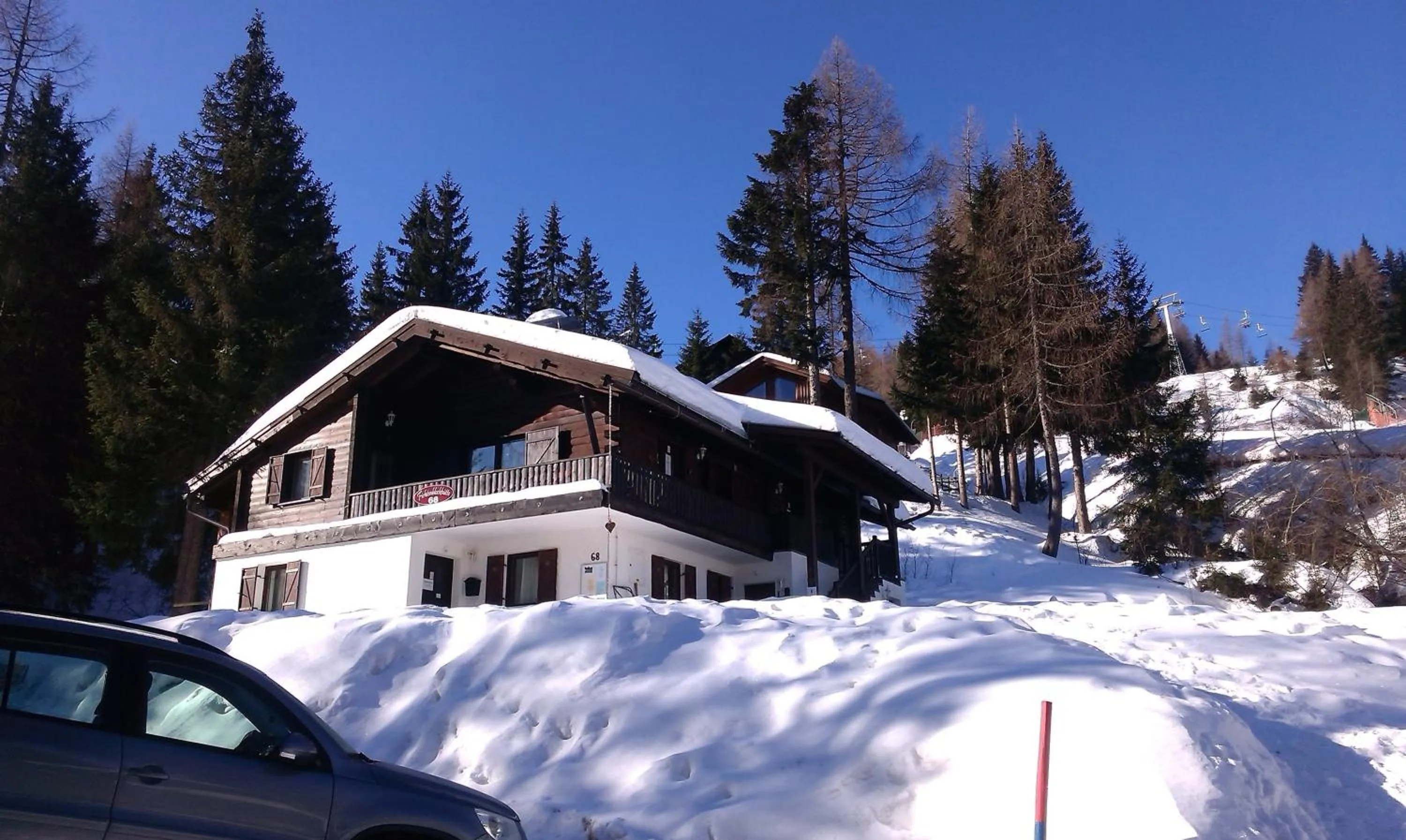 Property building in Fichtenblockhütte