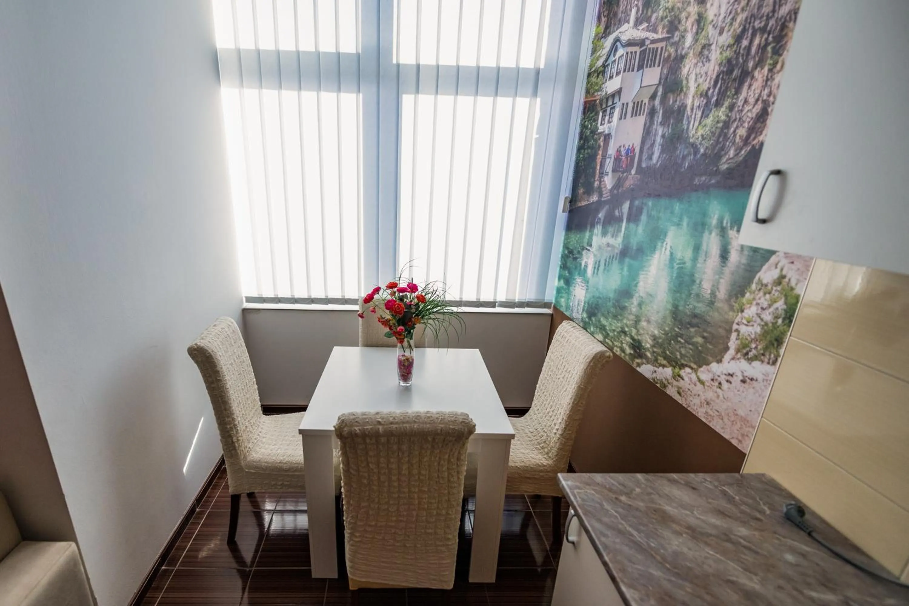 Seating area in Hotel Oasis