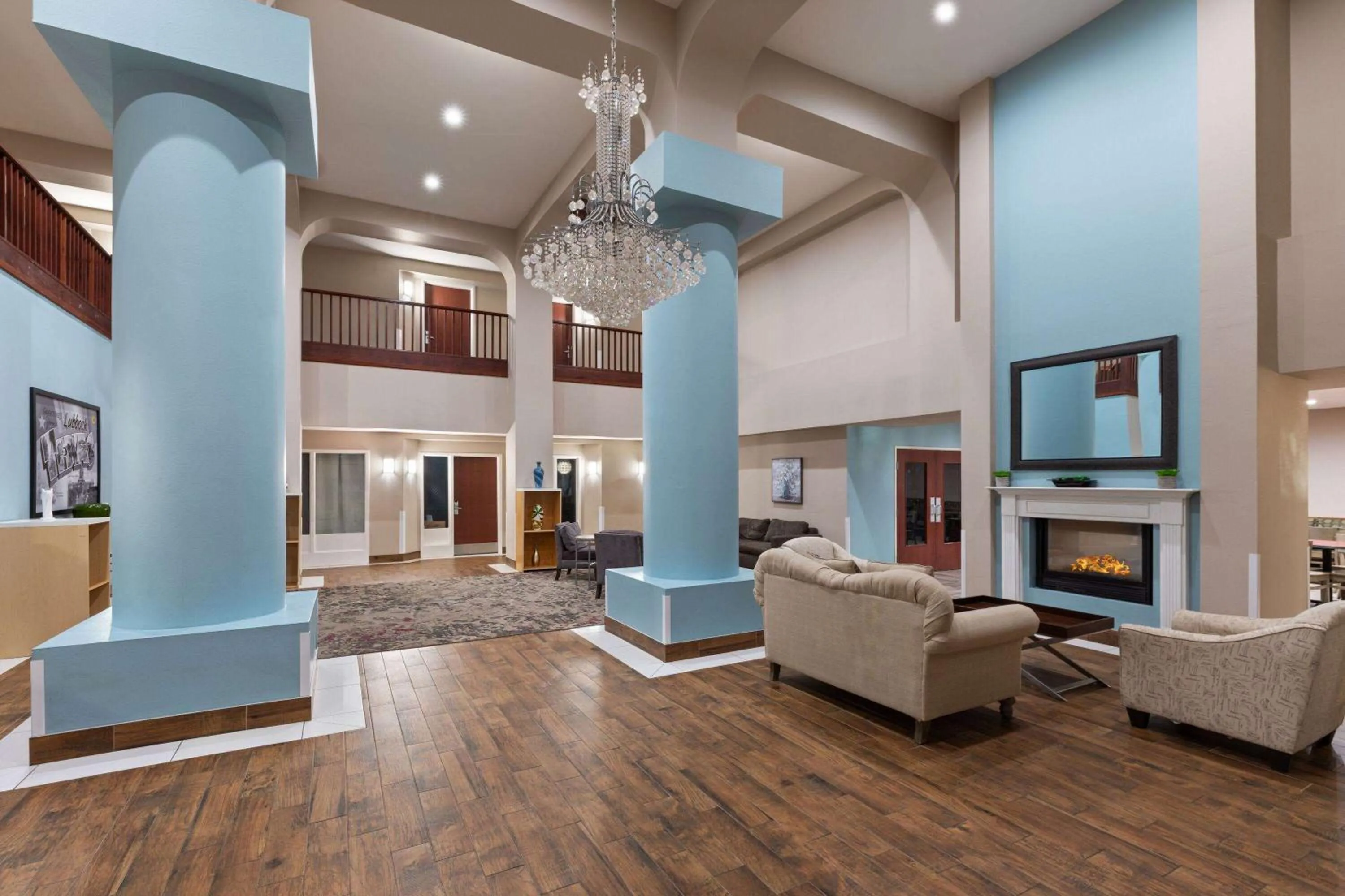 Lobby or reception in Super 8 by Wyndham Lubbock West