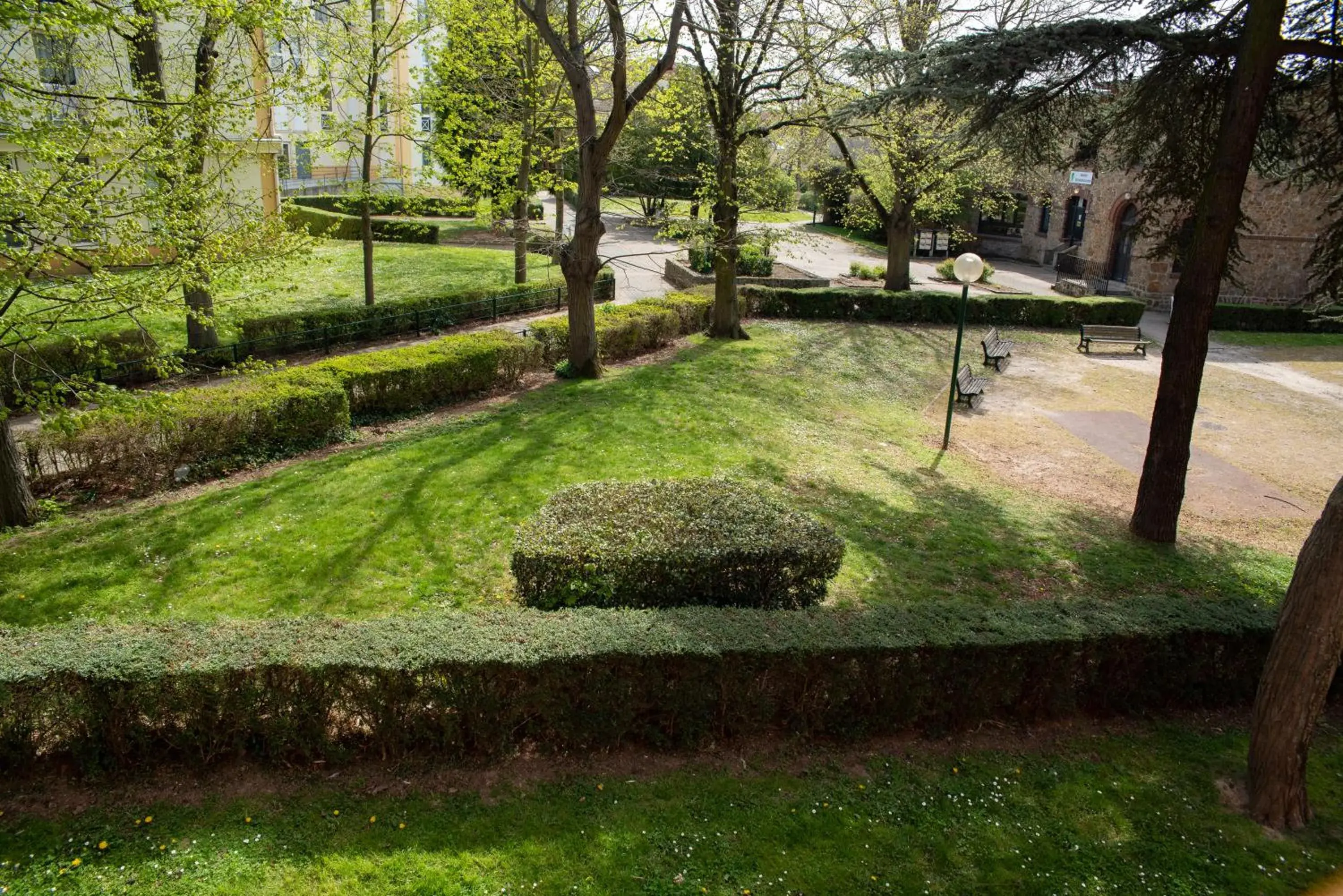 Garden in Hôtel Garabel