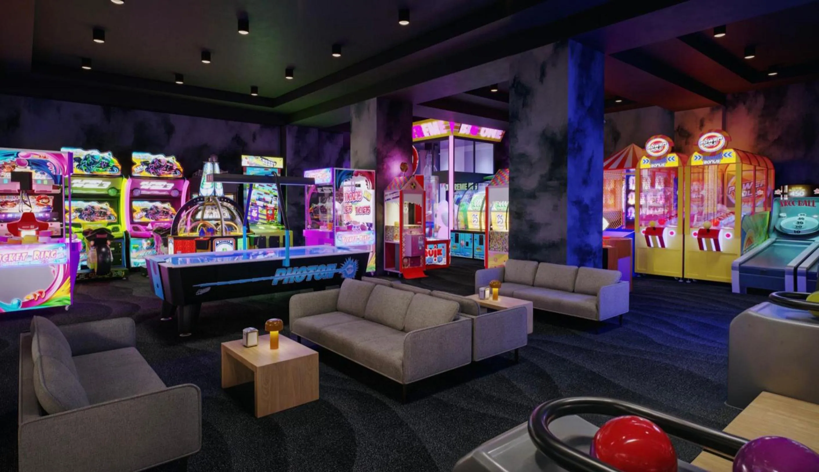 Game Room in Walt Disney World Swan