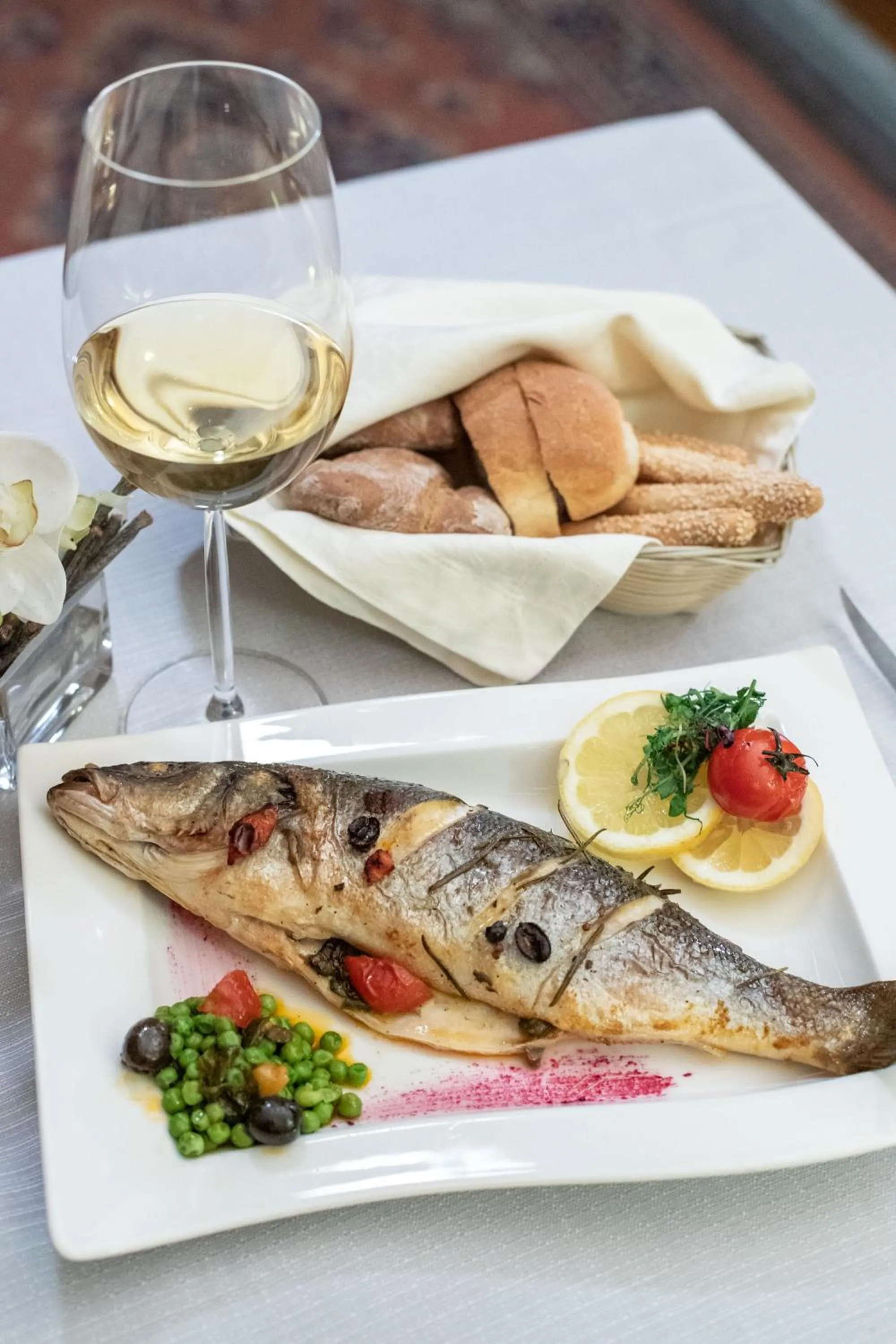 Food close-up in Hotel Compagnoni