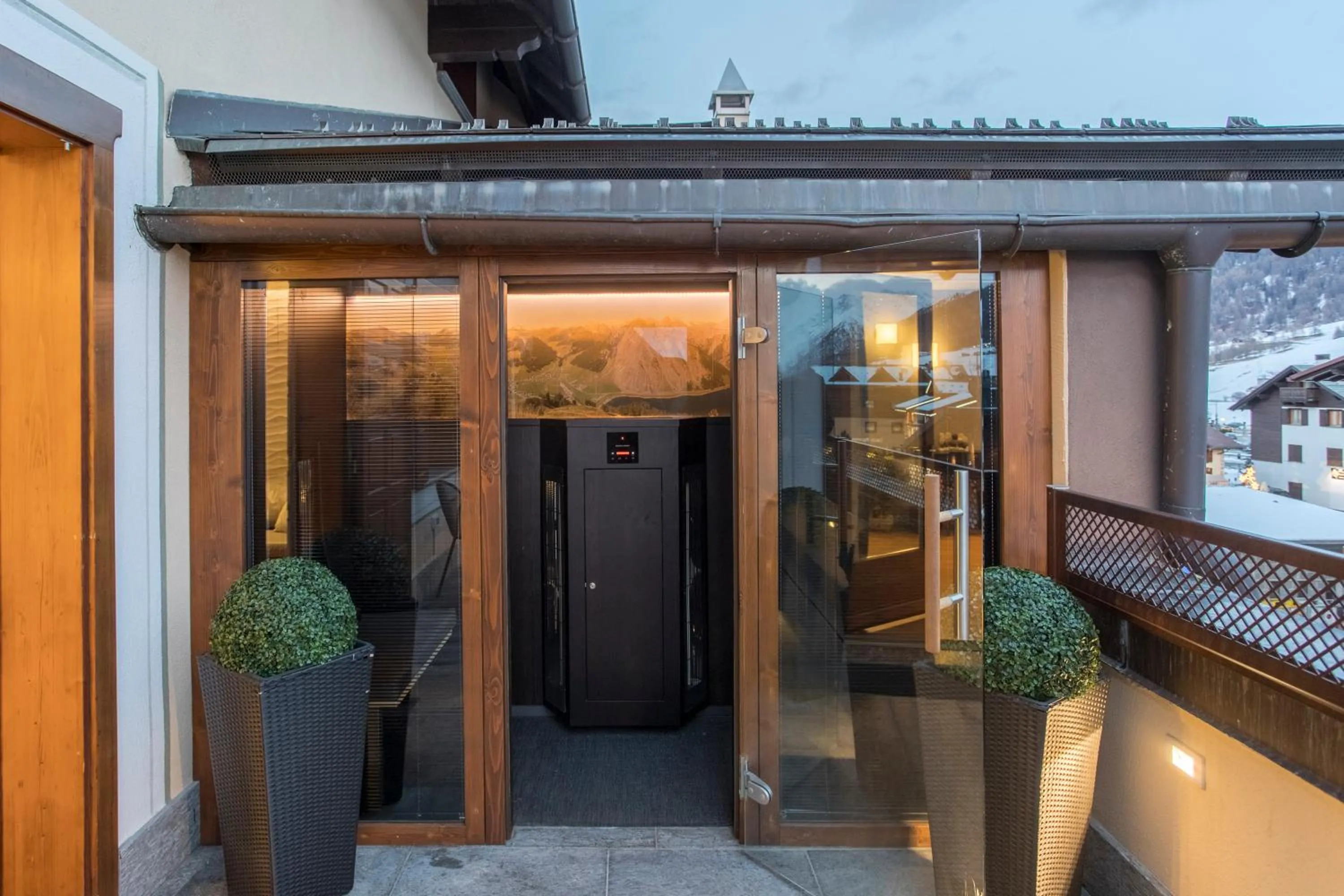 Sauna in Hotel Compagnoni