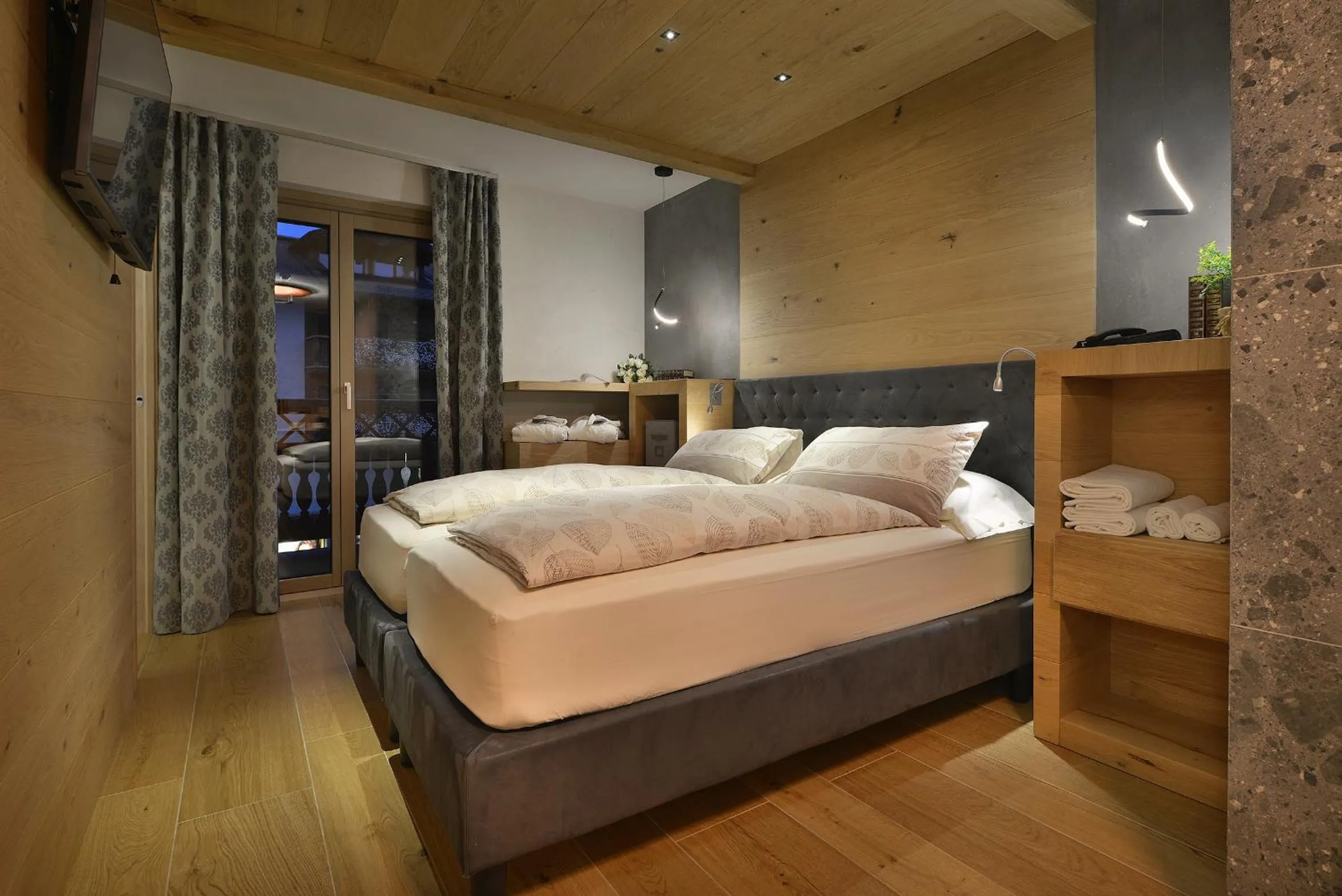 Bedroom, Bed in Hotel Compagnoni