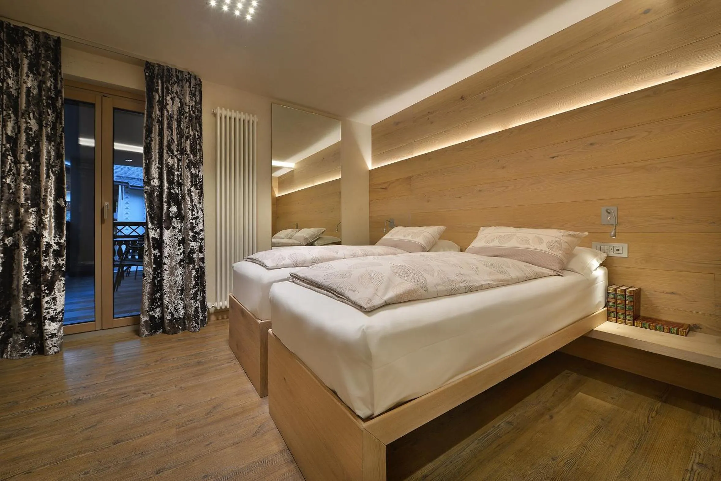 Bedroom, Bed in Hotel Compagnoni