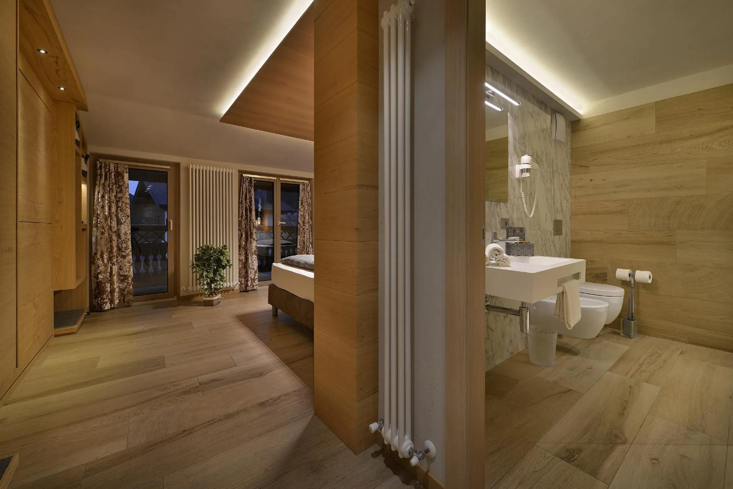 Bathroom in Hotel Compagnoni